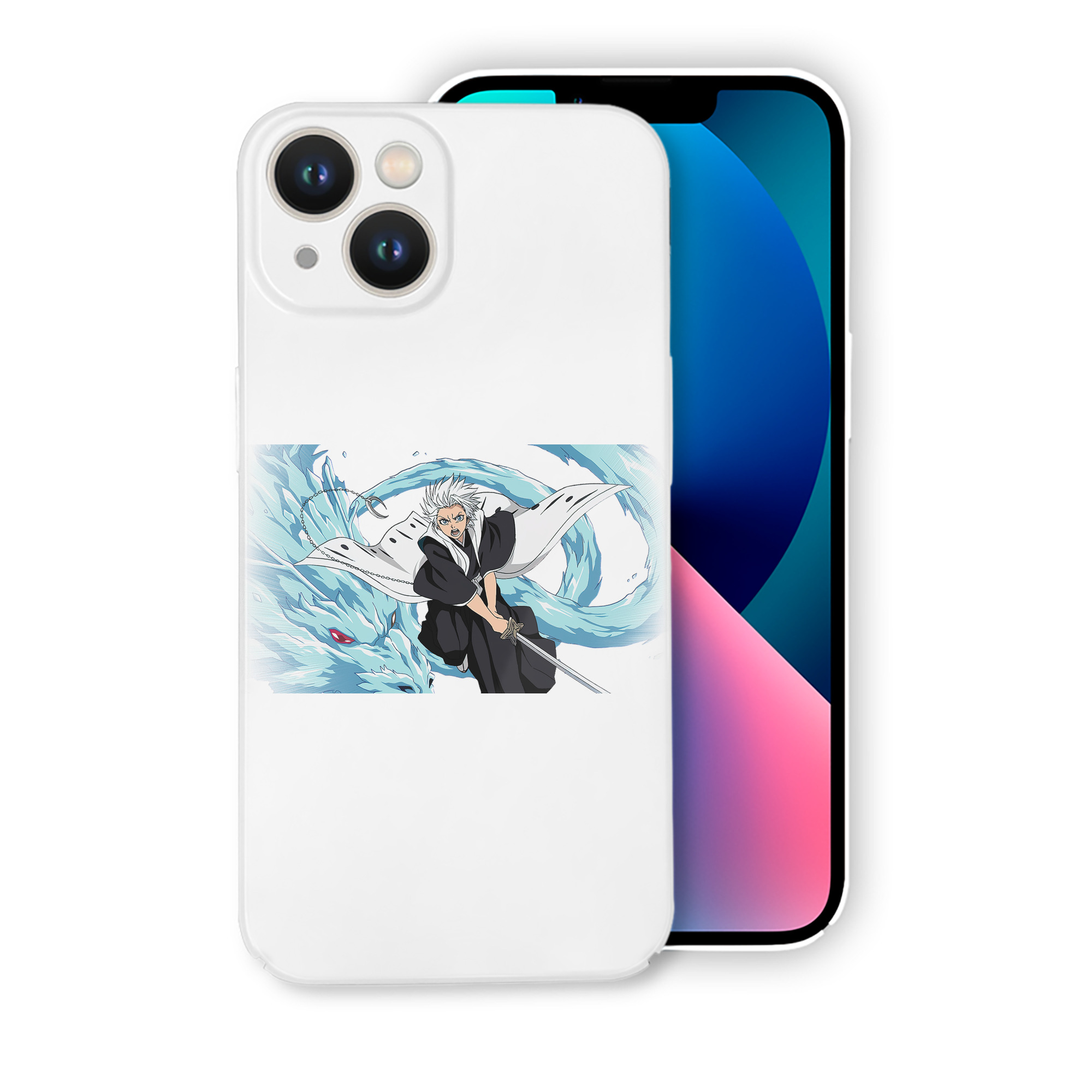 （画像用） ブリーチ 日番谷冬獅郎（ひつがや とうしろう） BLEACH Hitsugaya Toushirou 【iPhone 14シリーズ対応】ハードケース