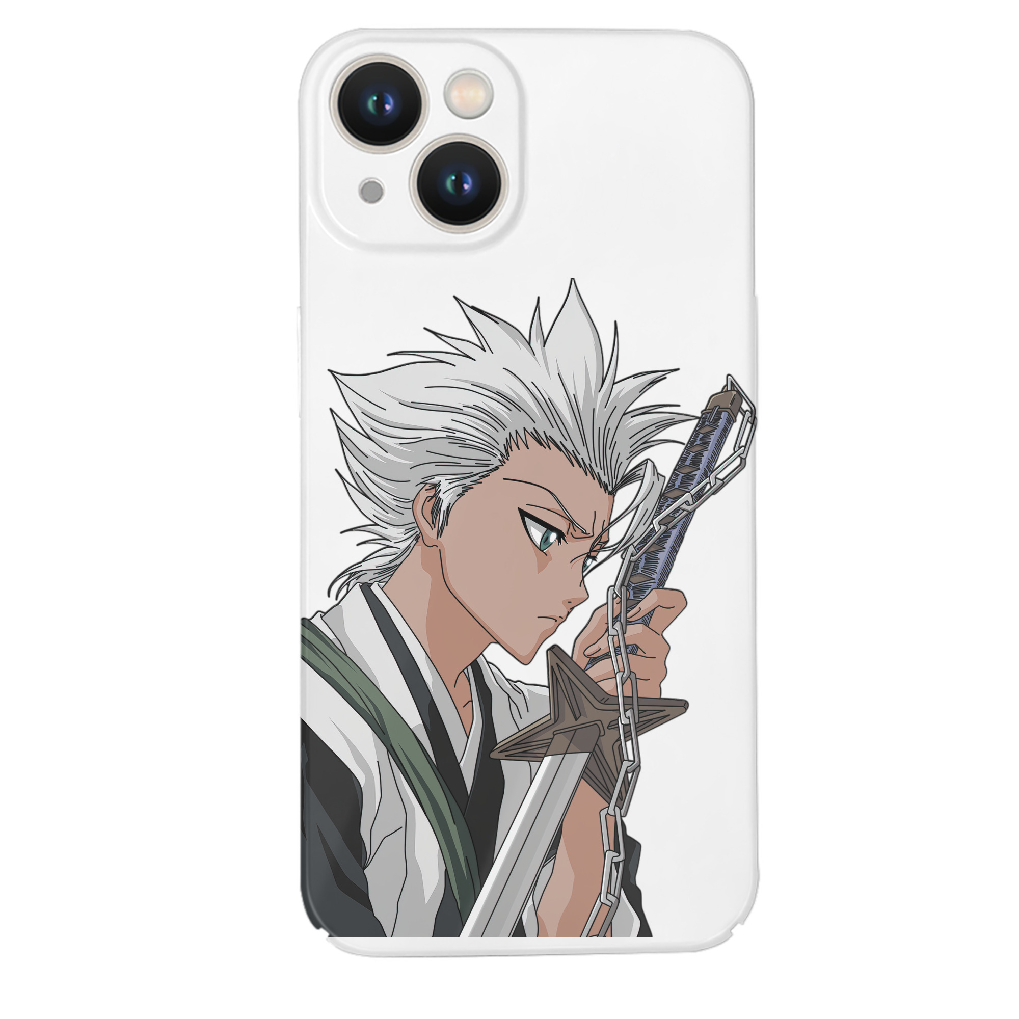 （画像用） ブリーチ 日番谷冬獅郎（ひつがや とうしろう） BLEACH Hitsugaya Toushirou 【iPhone 14シリーズ対応】ハードケース