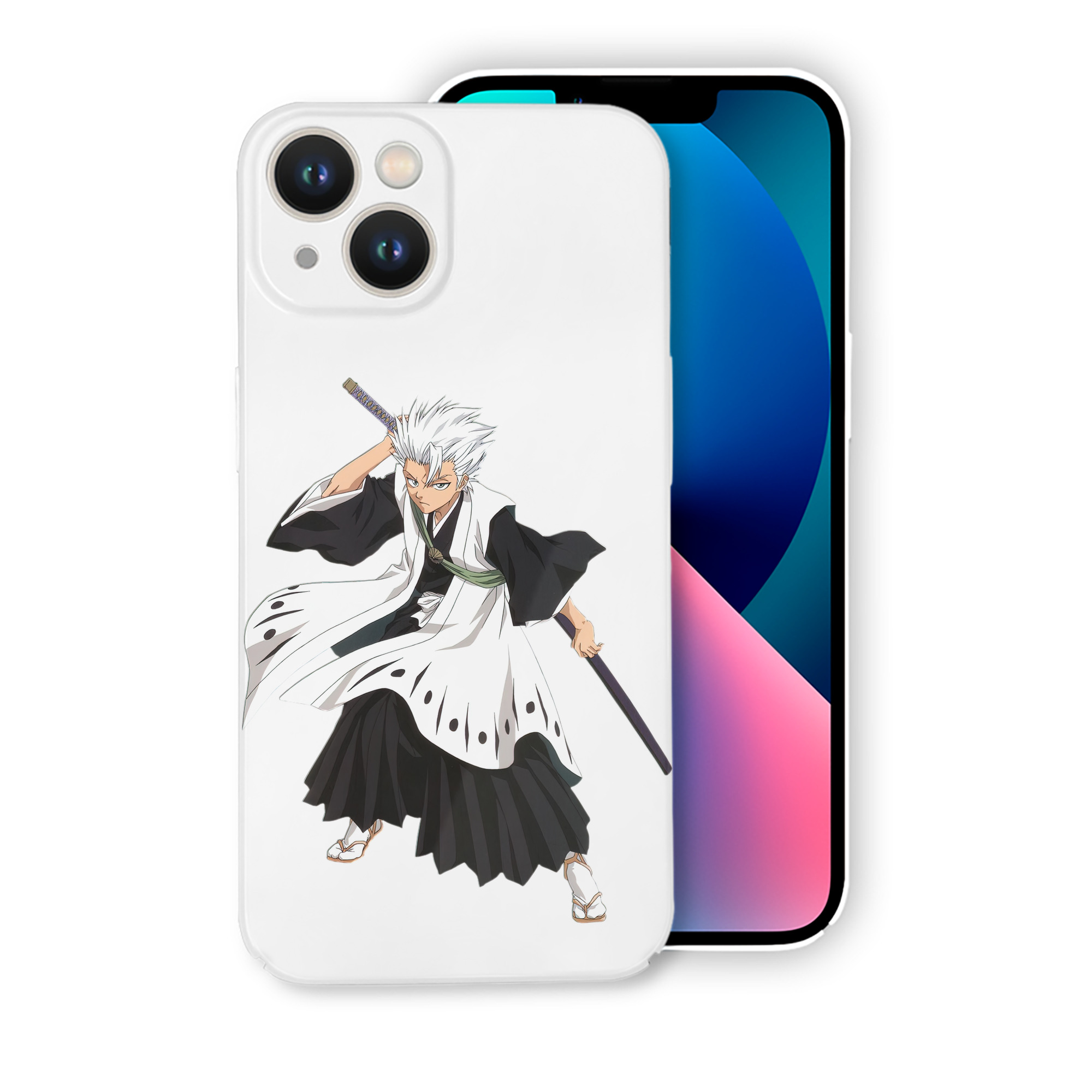 （画像用） ブリーチ 日番谷冬獅郎（ひつがや とうしろう） BLEACH Hitsugaya Toushirou 【iPhone 14シリーズ対応】ハードケース