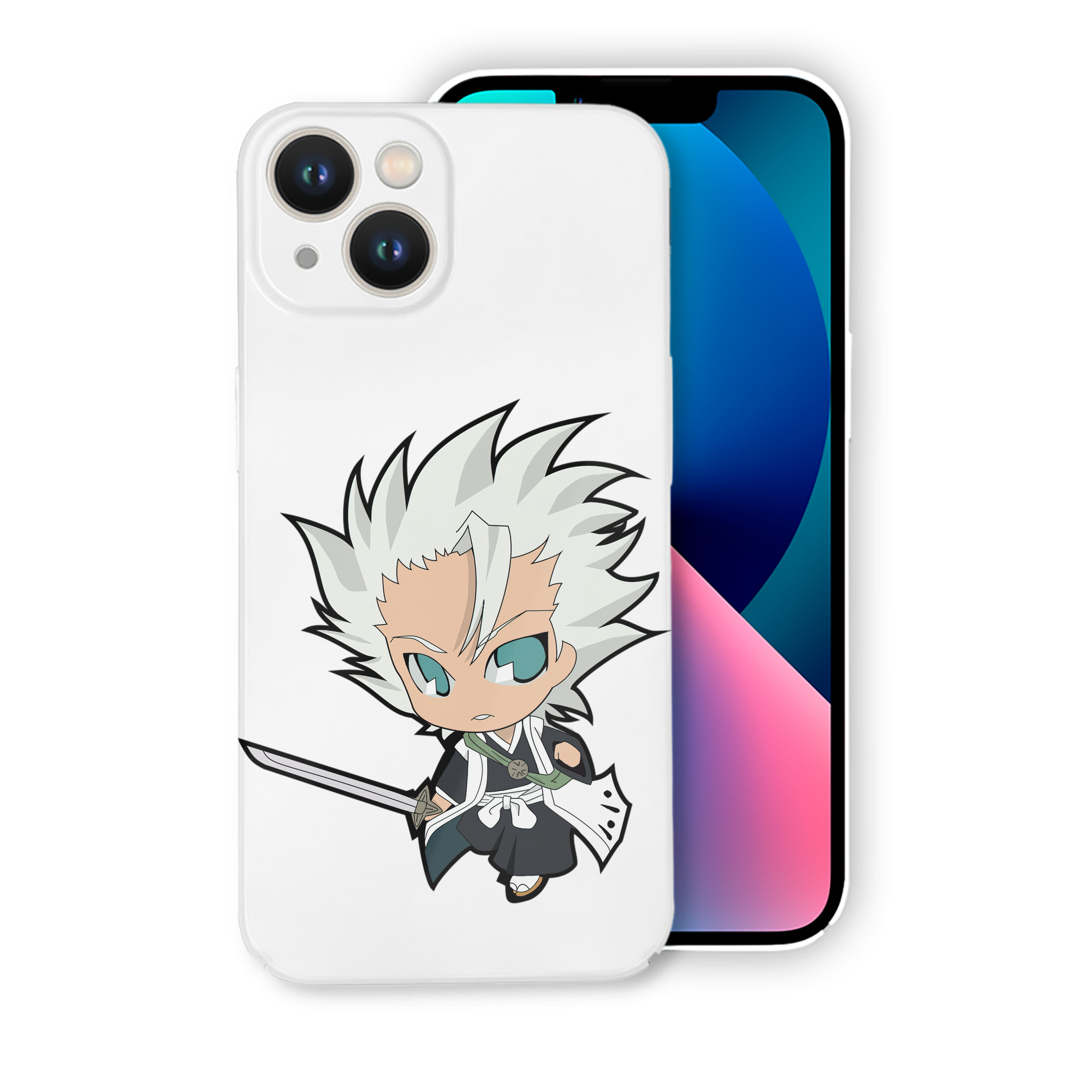 （画像用） ブリーチ 日番谷冬獅郎（ひつがや とうしろう） BLEACH Hitsugaya Toushirou 【iPhone 14シリーズ対応】ハードケース