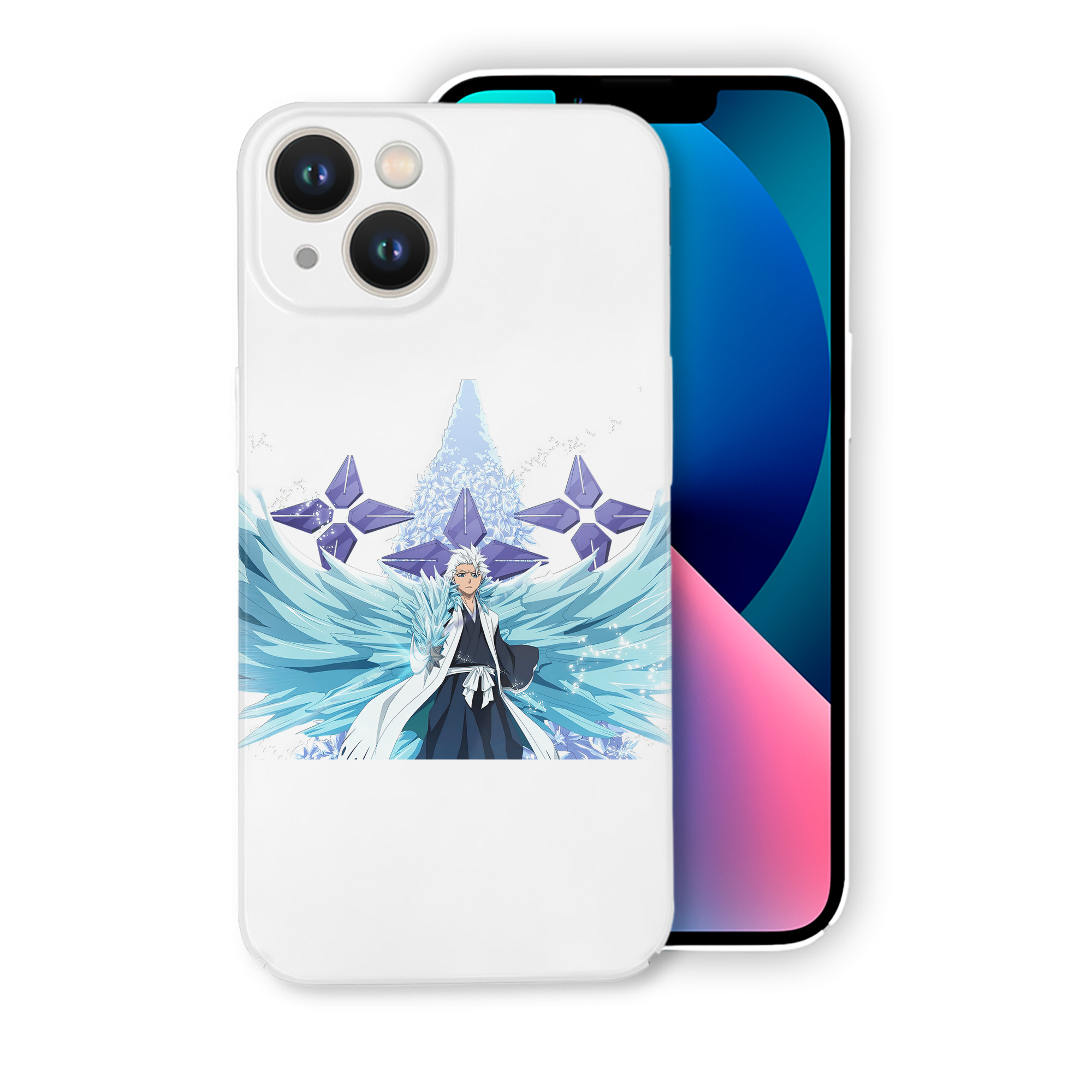 （画像用） ブリーチ 日番谷冬獅郎（ひつがや とうしろう） BLEACH Hitsugaya Toushirou 【iPhone 14シリーズ対応】ハードケース