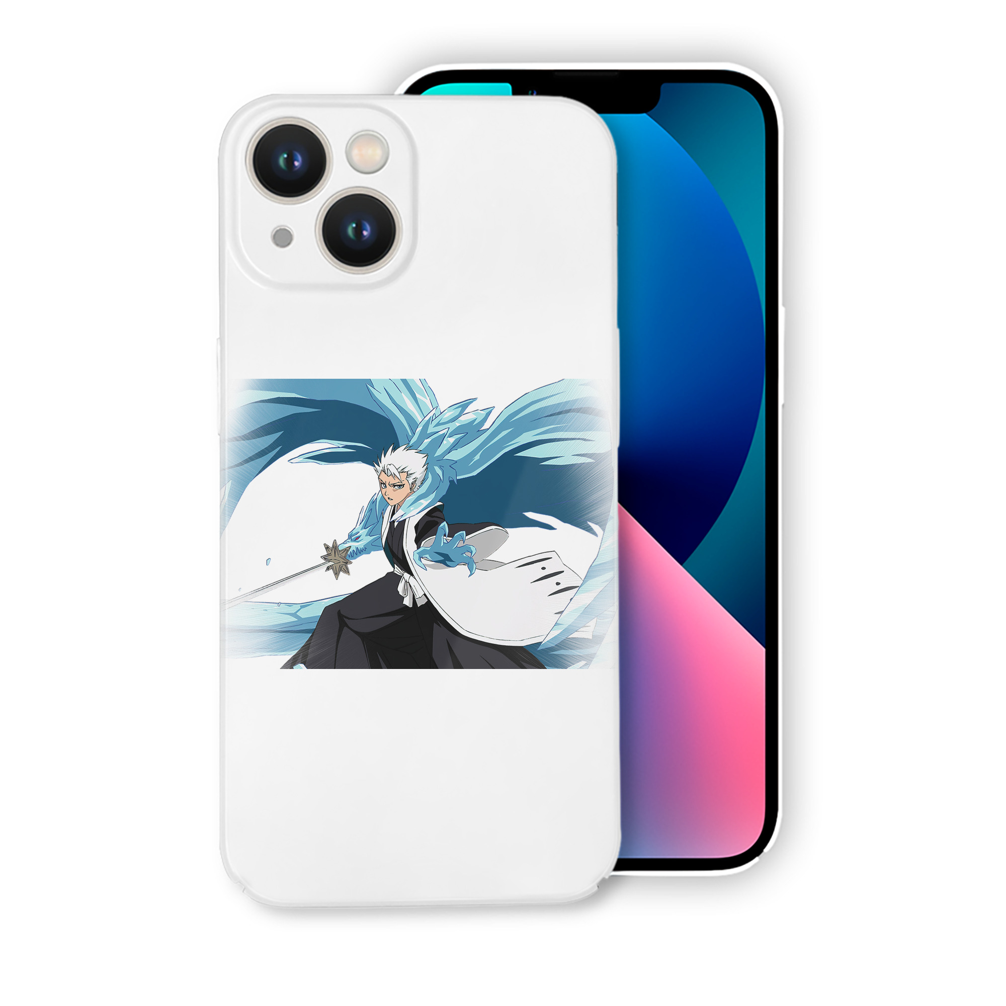 （画像用） ブリーチ 日番谷冬獅郎（ひつがや とうしろう） BLEACH Hitsugaya Toushirou 【iPhone 14シリーズ対応】ハードケース