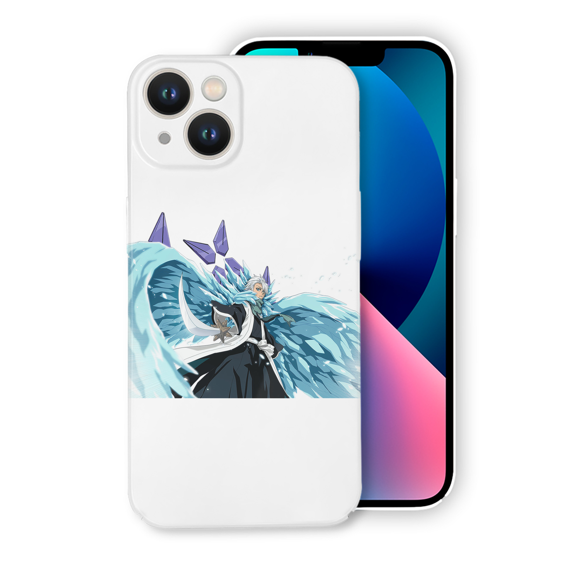 （画像用） ブリーチ 日番谷冬獅郎（ひつがや とうしろう） BLEACH Hitsugaya Toushirou 【iPhone 14シリーズ対応】ハードケース