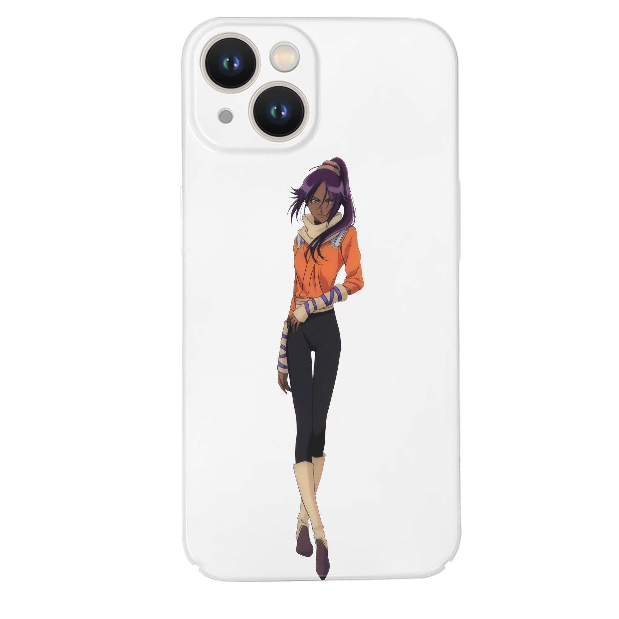 （画像用） ブリーチ 四楓院 夜一（しほういん よるいち） BLEACH Shihouin Yoruichi 【iPhone 14シリーズ対応】ハードケース