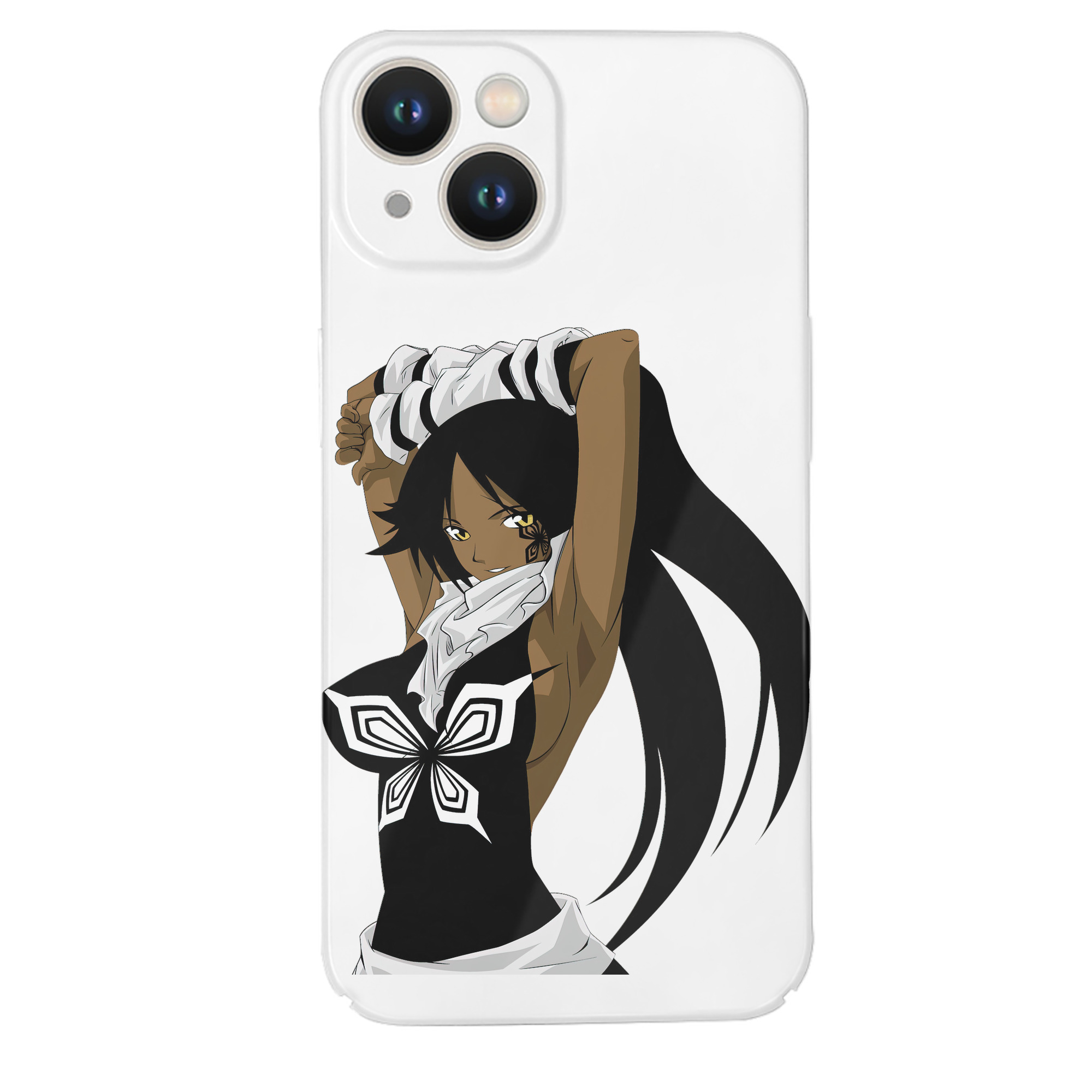 （画像用） ブリーチ 四楓院 夜一（しほういん よるいち） BLEACH Shihouin Yoruichi 【iPhone 14シリーズ対応】ハードケース
