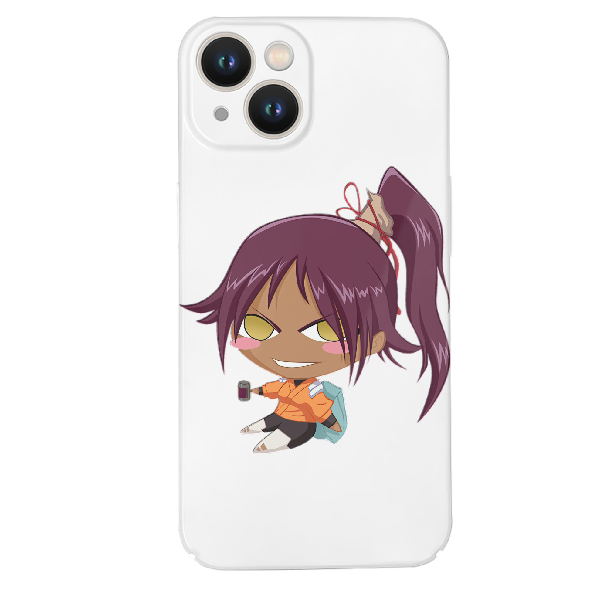 （画像用） ブリーチ 四楓院 夜一（しほういん よるいち） BLEACH Shihouin Yoruichi 【iPhone 14シリーズ対応】ハードケース