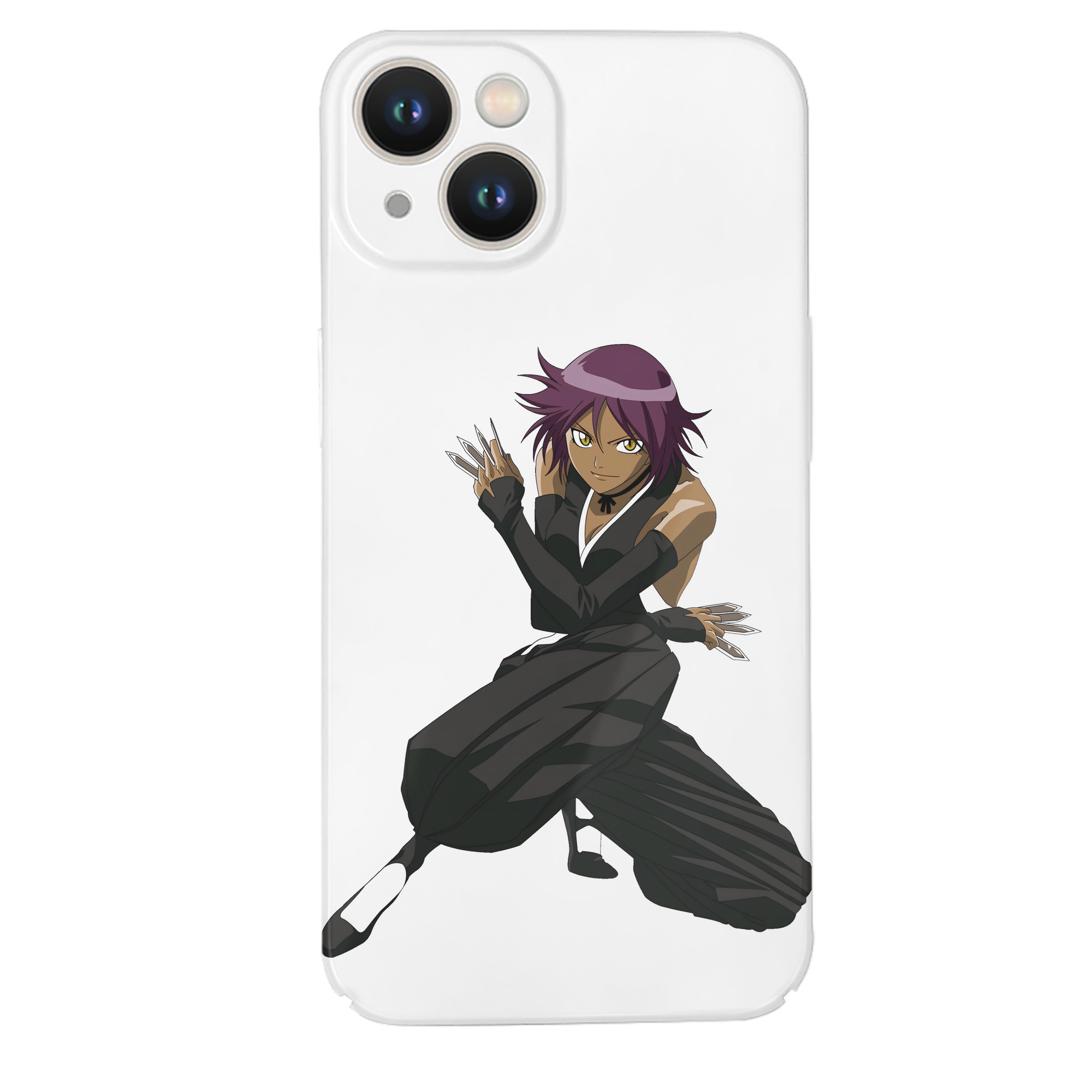 （画像用） ブリーチ 四楓院 夜一（しほういん よるいち） BLEACH Shihouin Yoruichi 【iPhone 14シリーズ対応】ハードケース