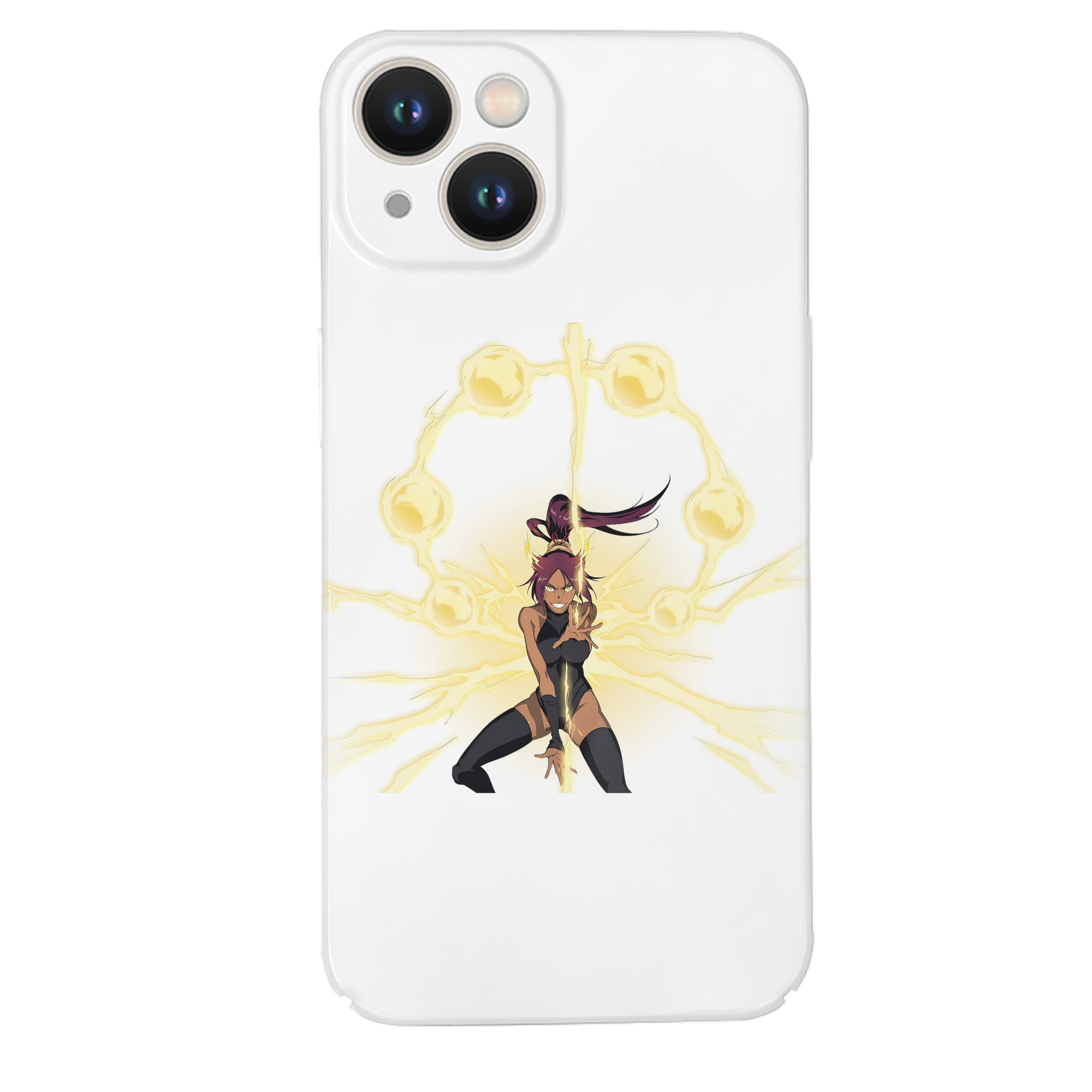 （画像用） ブリーチ 四楓院 夜一（しほういん よるいち） BLEACH Shihouin Yoruichi 【iPhone 14シリーズ対応】ハードケース