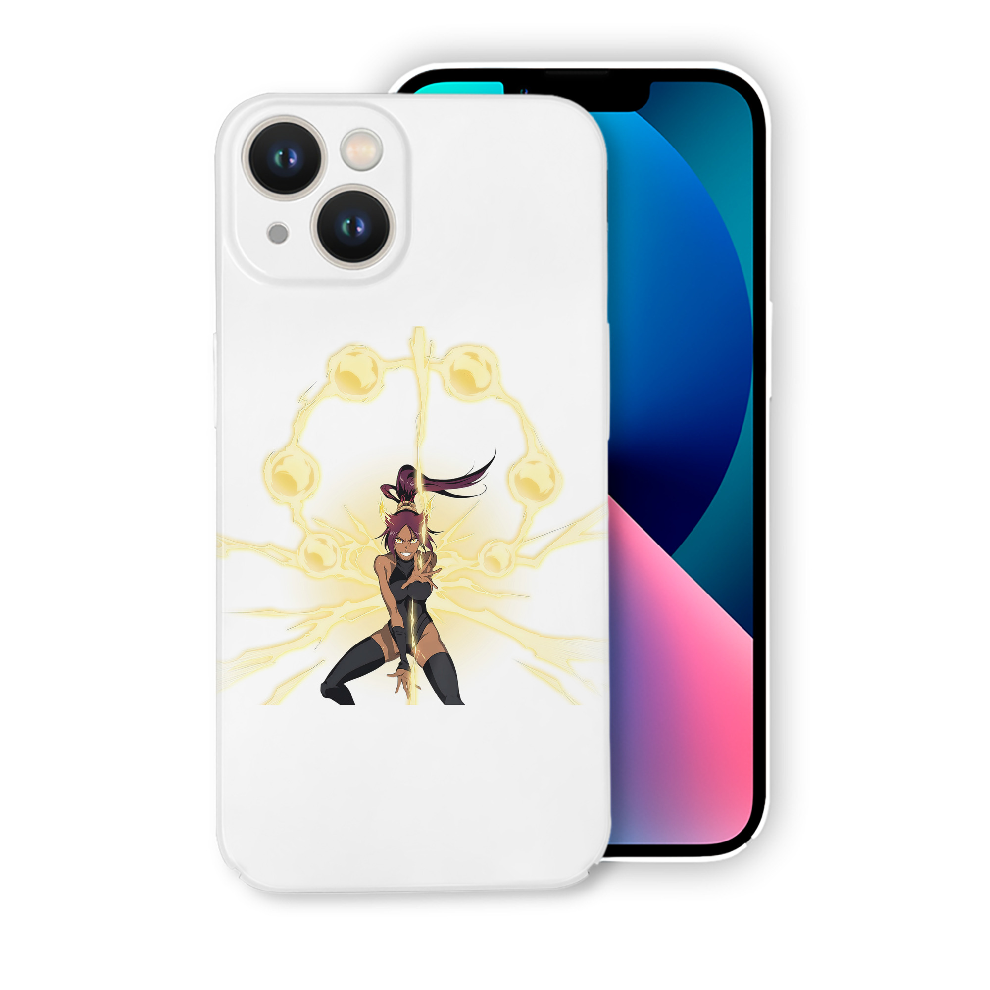 （画像用） ブリーチ 四楓院 夜一（しほういん よるいち） BLEACH Shihouin Yoruichi 【iPhone 14シリーズ対応】ハードケース
