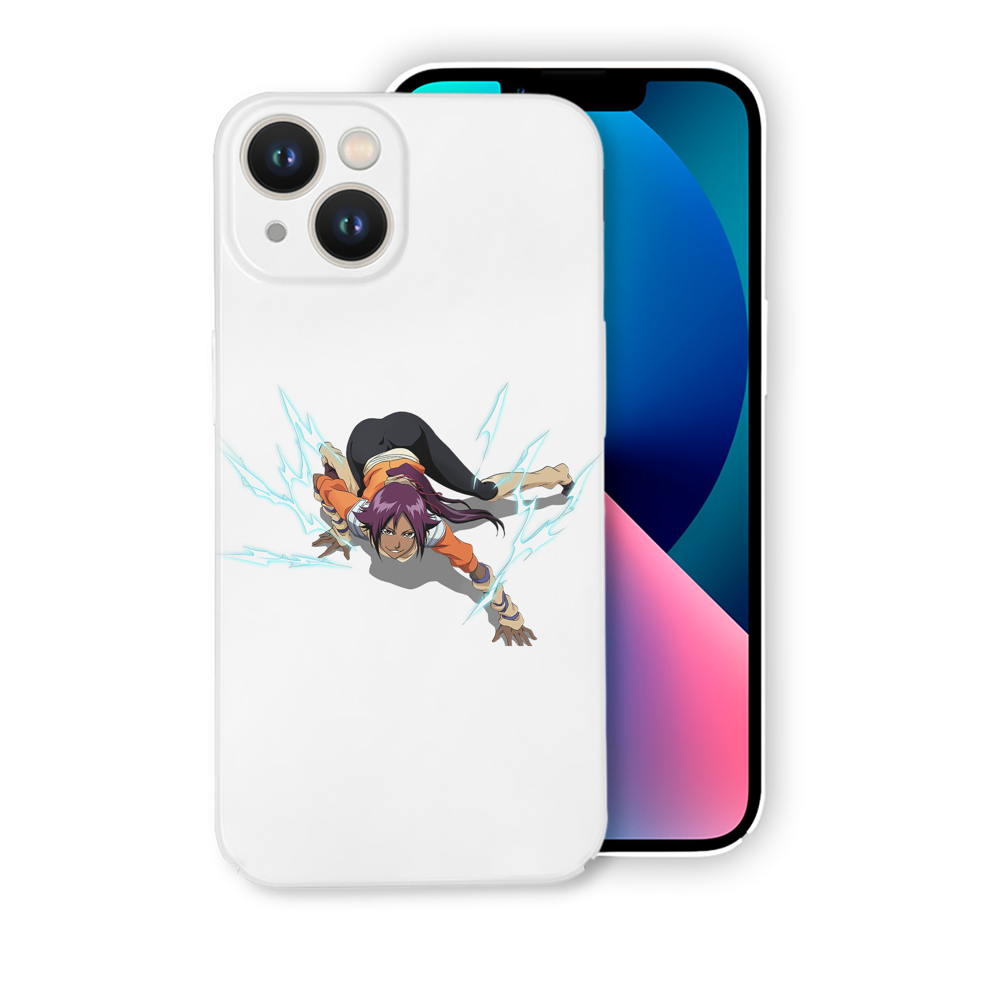 （画像用） ブリーチ 四楓院 夜一（しほういん よるいち） BLEACH Shihouin Yoruichi 【iPhone 14シリーズ対応】ハードケース