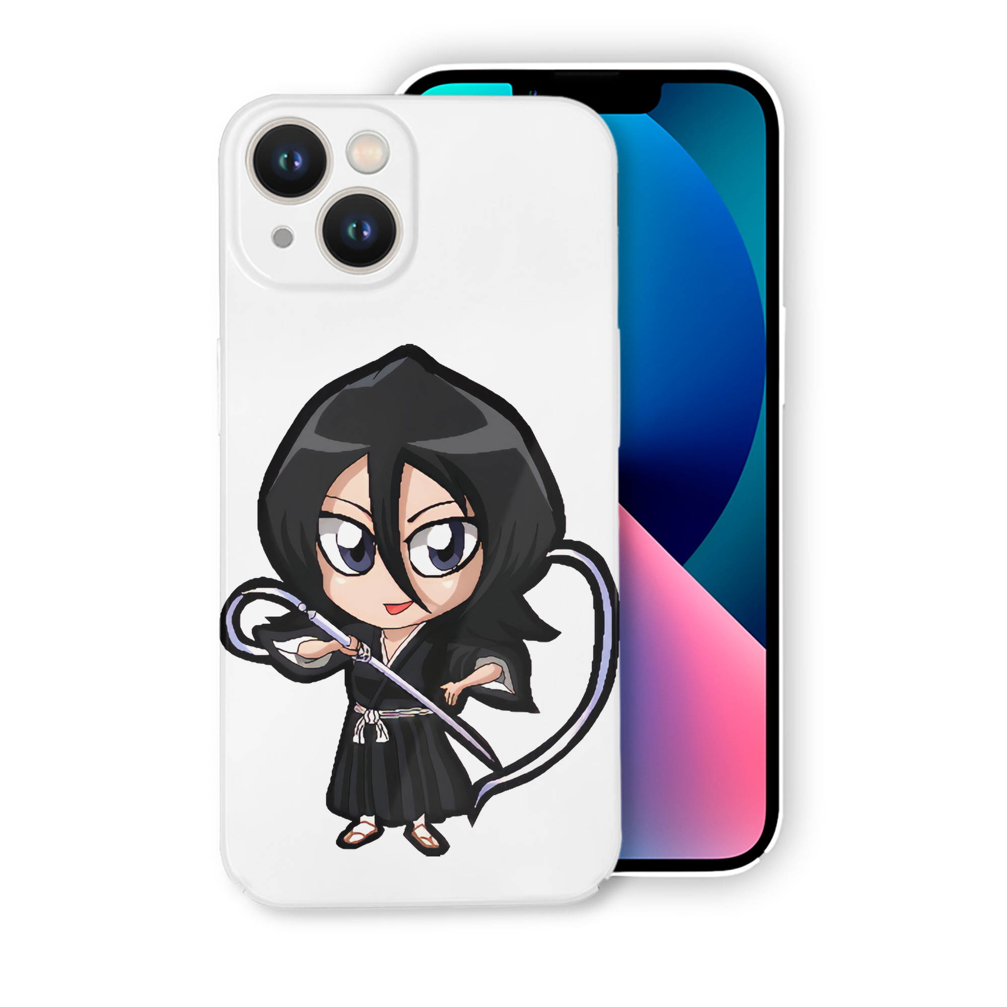 （画像用） ブリーチ 朽木ルキア BLEACH Kuchiki Rukia 【iPhone 14シリーズ対応】ハードケース