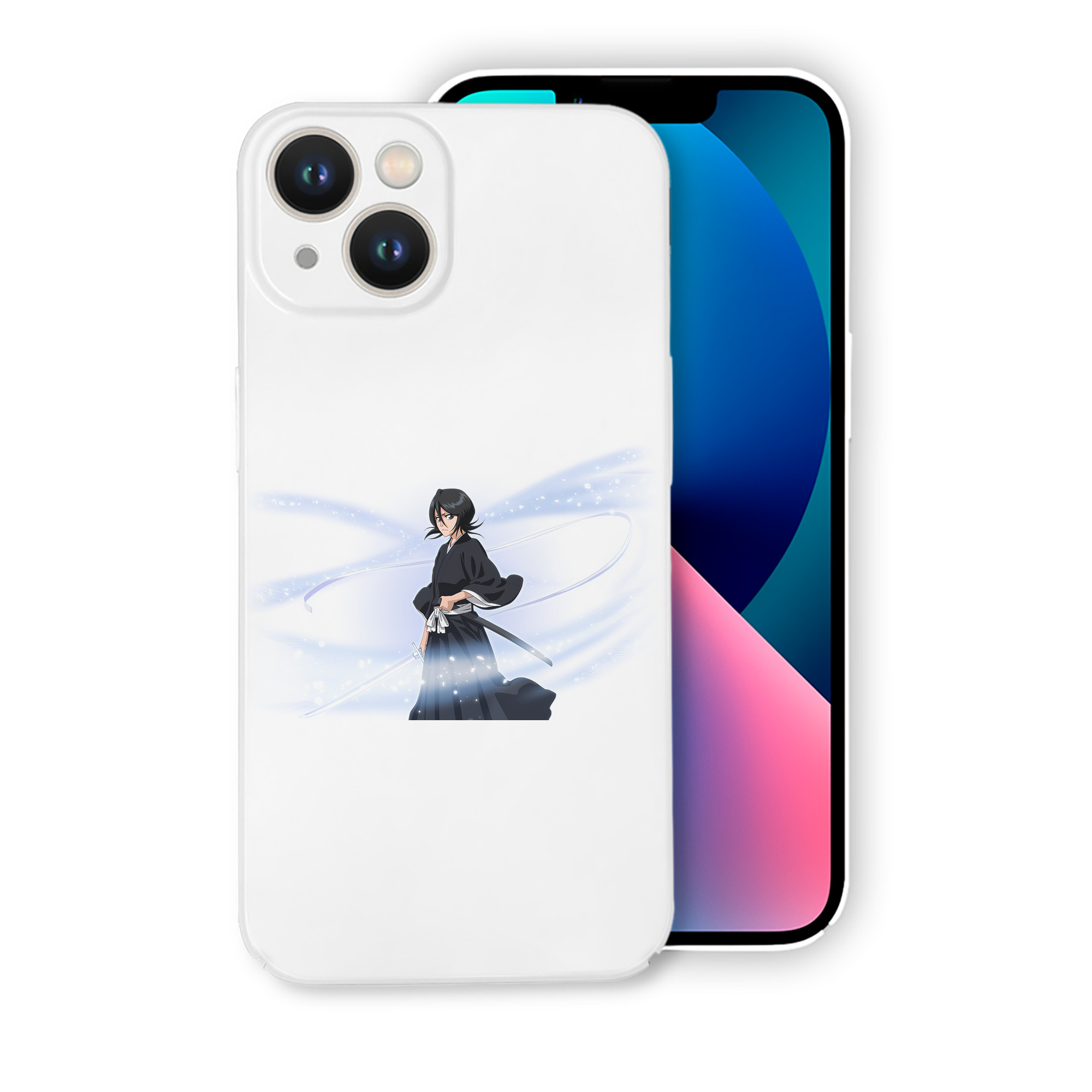（画像用） ブリーチ 朽木ルキア BLEACH Kuchiki Rukia 【iPhone 14シリーズ対応】ハードケース