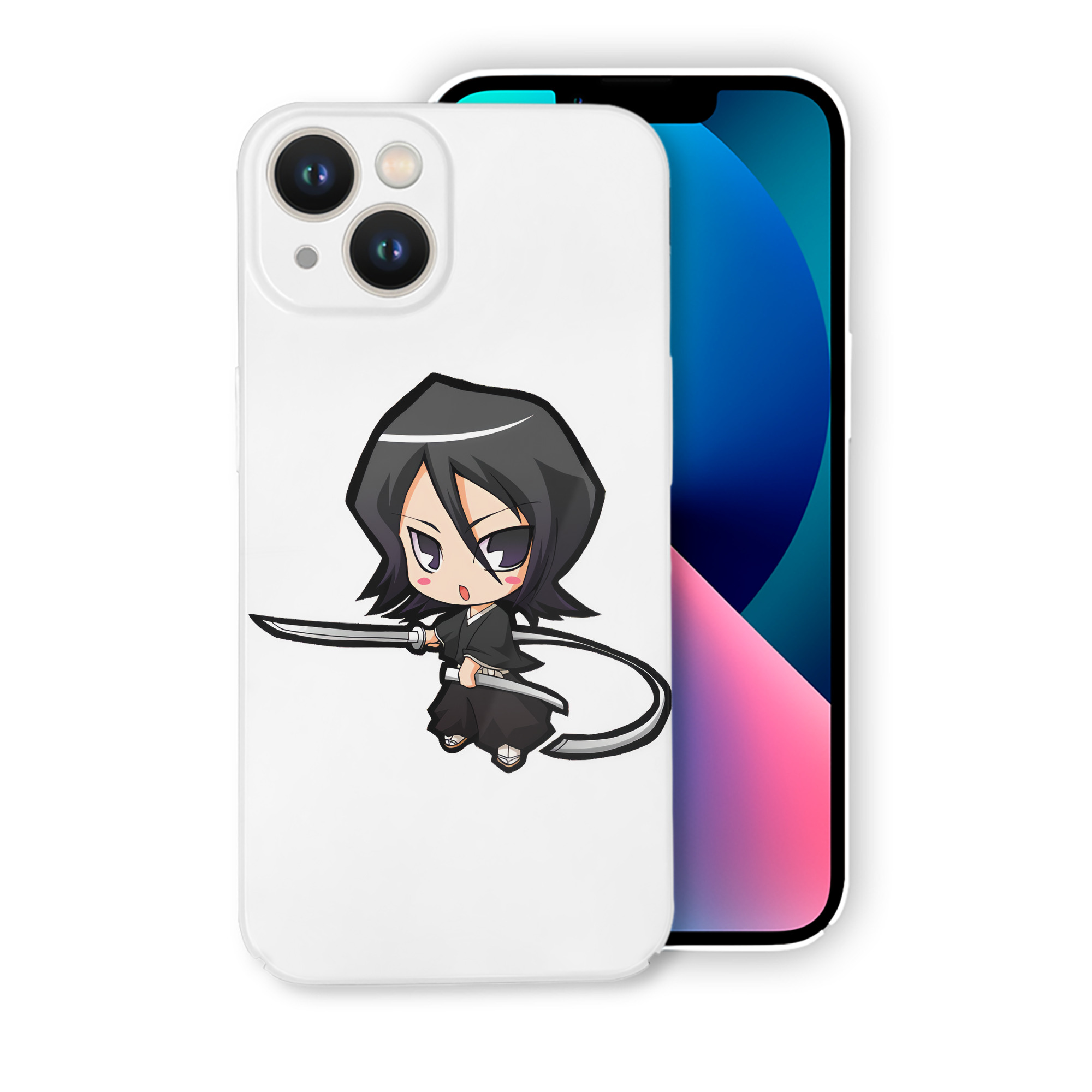 （画像用） ブリーチ 朽木ルキア BLEACH Kuchiki Rukia 【iPhone 14シリーズ対応】ハードケース