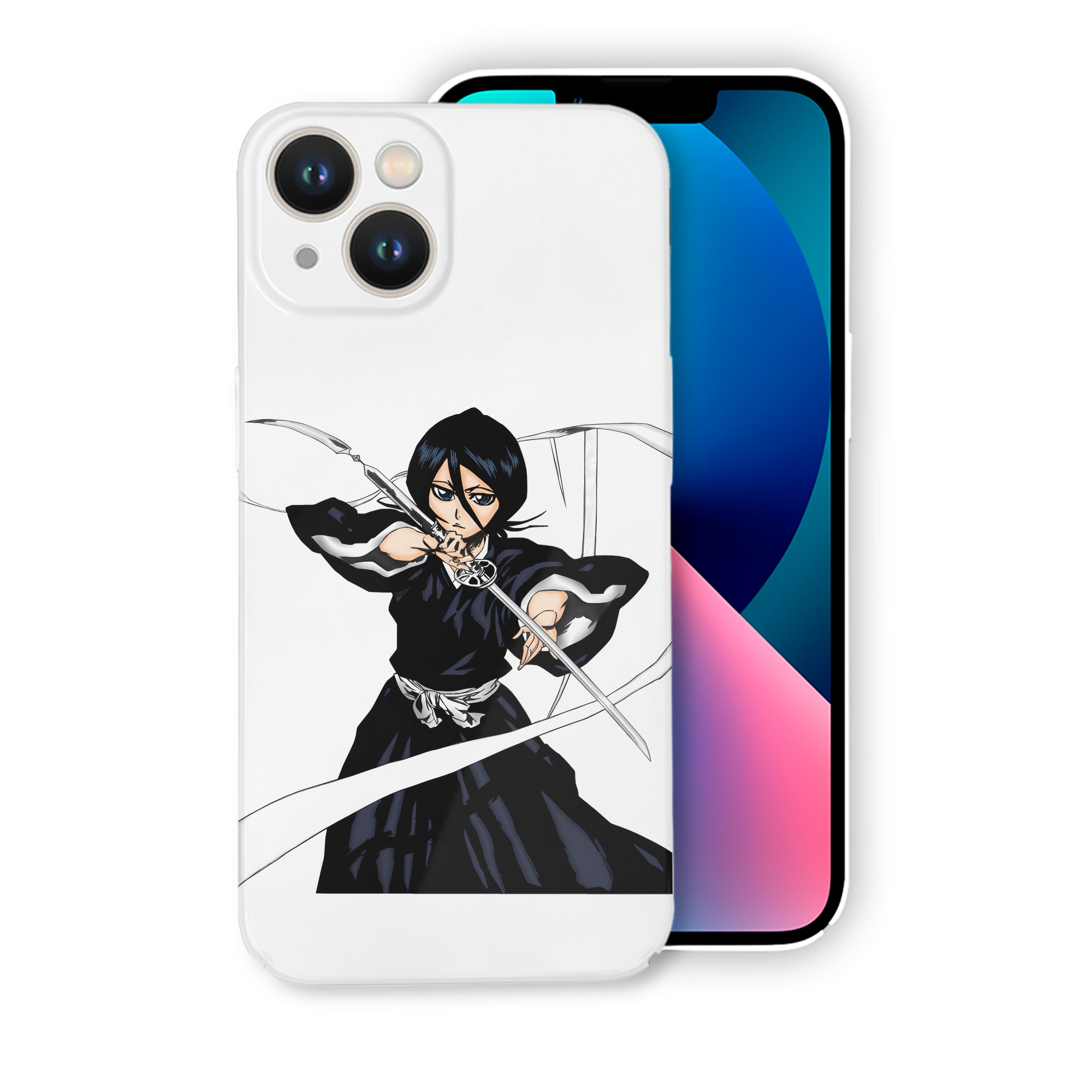 （画像用） ブリーチ 朽木ルキア BLEACH Kuchiki Rukia 【iPhone 14シリーズ対応】ハードケース