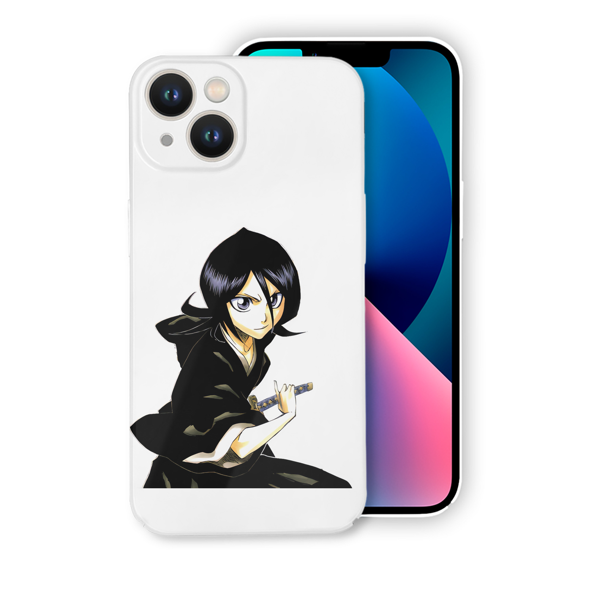 （画像用） ブリーチ 朽木ルキア BLEACH Kuchiki Rukia 【iPhone 14シリーズ対応】ハードケース