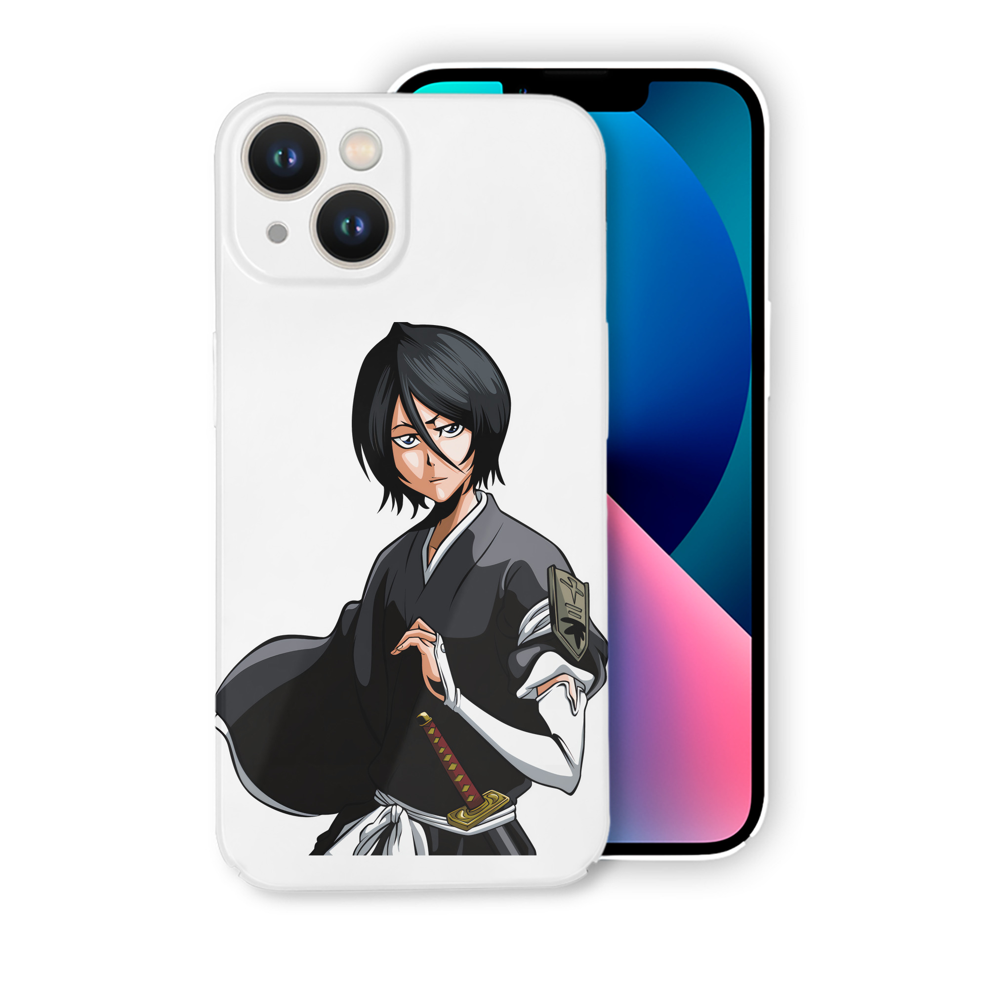 （画像用） ブリーチ 朽木ルキア BLEACH Kuchiki Rukia 【iPhone 14シリーズ対応】ハードケース