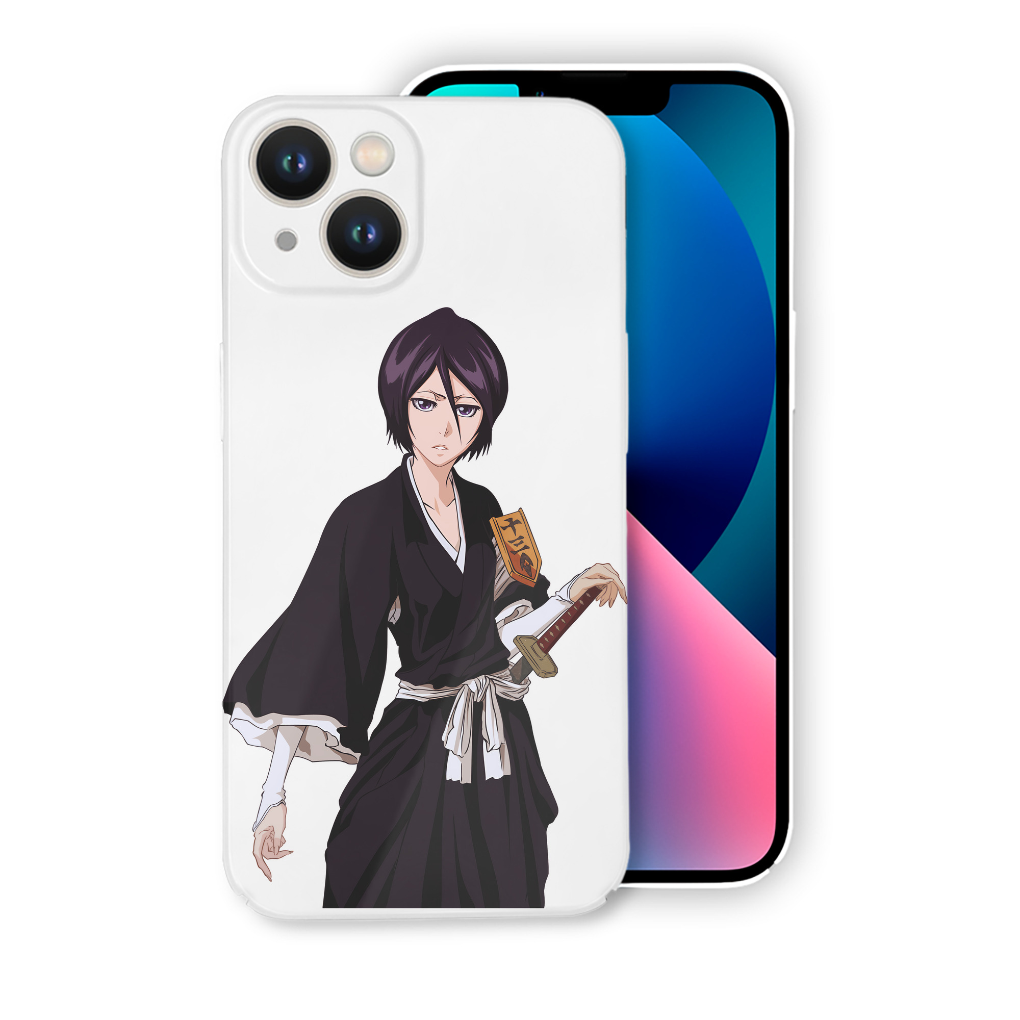 （画像用） ブリーチ 朽木ルキア BLEACH Kuchiki Rukia 【iPhone 14シリーズ対応】ハードケース