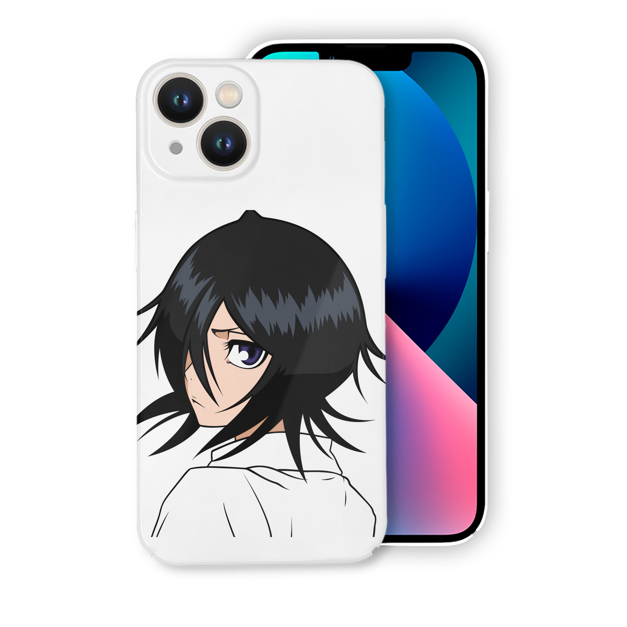 （画像用） ブリーチ 朽木ルキア BLEACH Kuchiki Rukia 【iPhone 14シリーズ対応】ハードケース