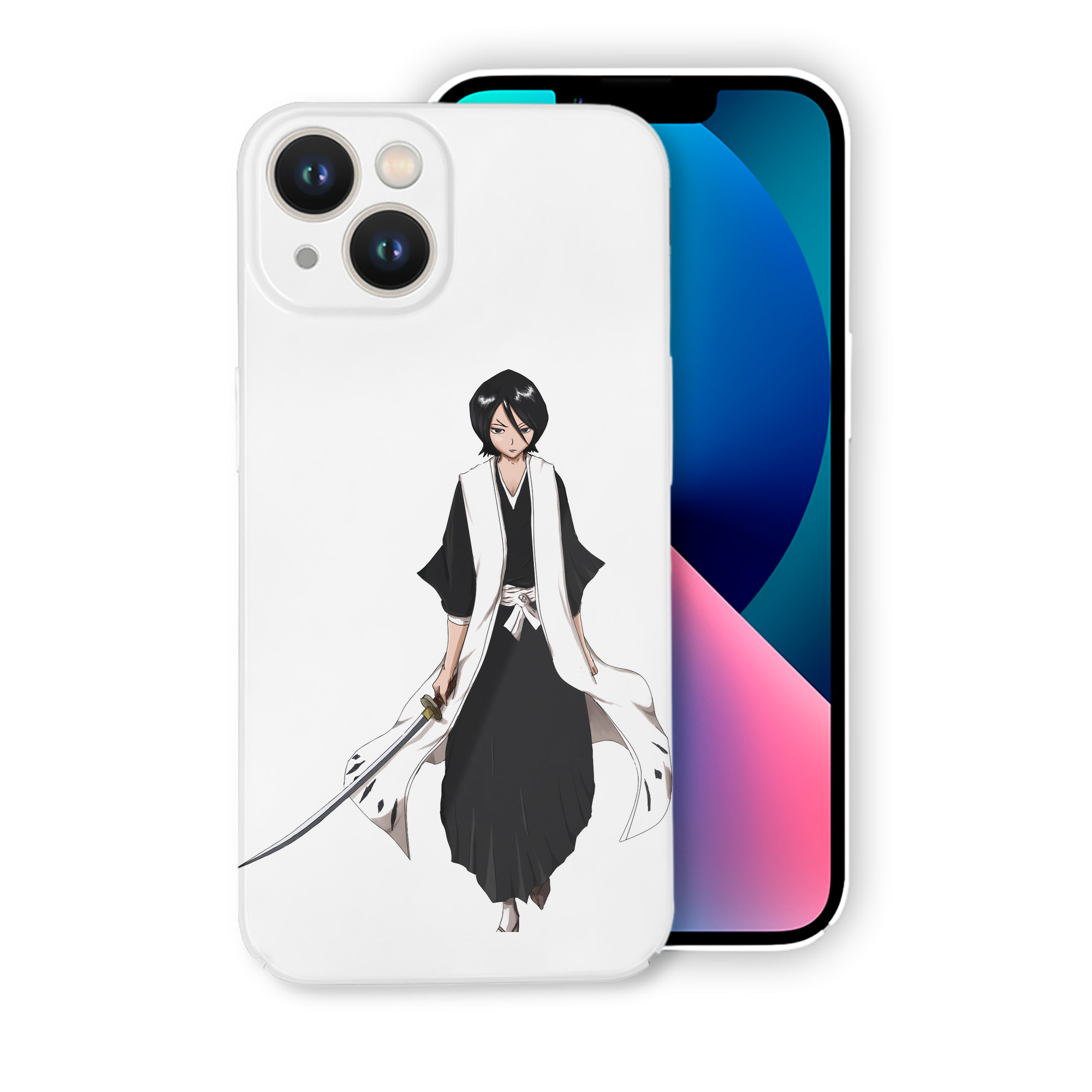 （画像用） ブリーチ 朽木ルキア BLEACH Kuchiki Rukia 【iPhone 14シリーズ対応】ハードケース