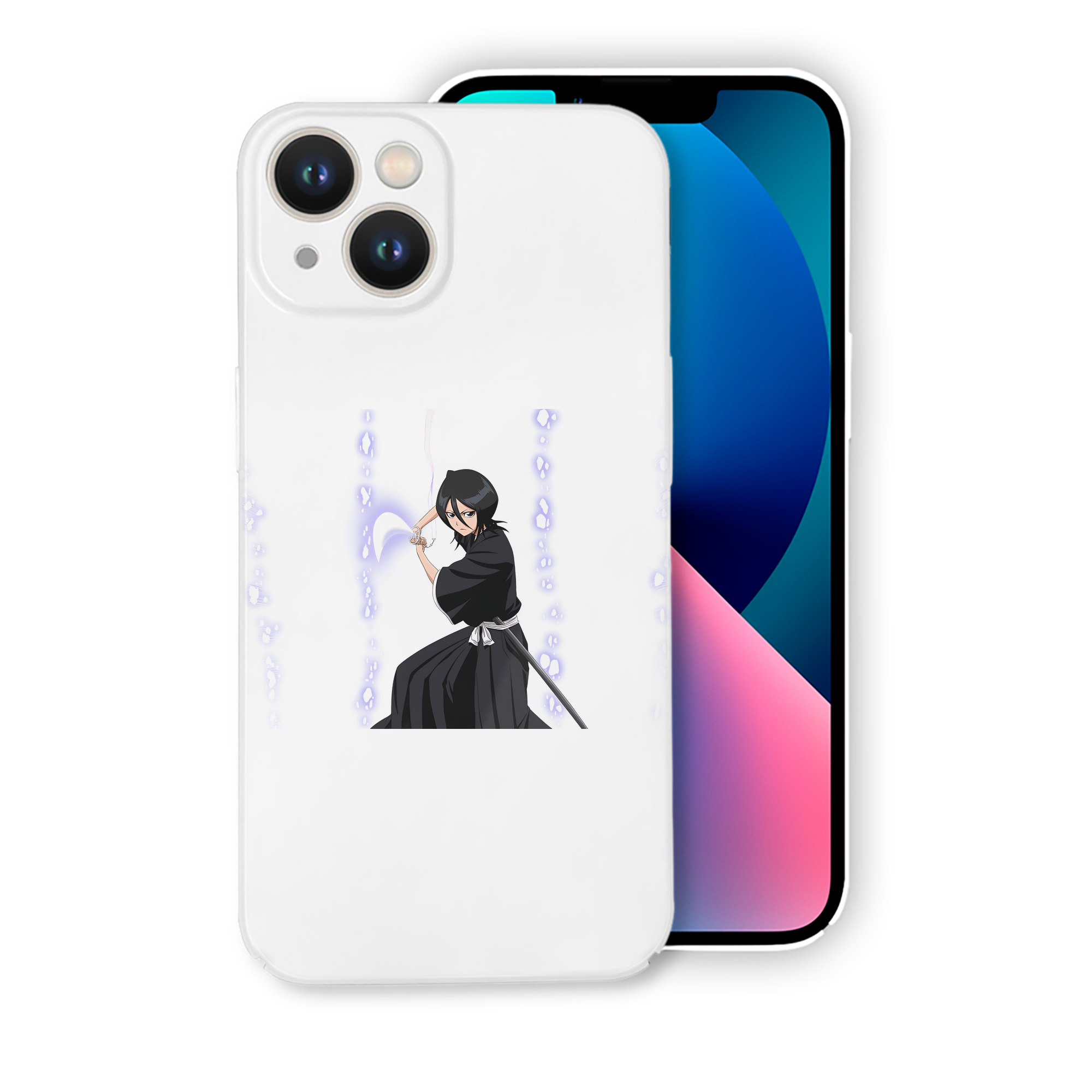 （画像用） ブリーチ 朽木ルキア BLEACH Kuchiki Rukia 【iPhone 14シリーズ対応】ハードケース