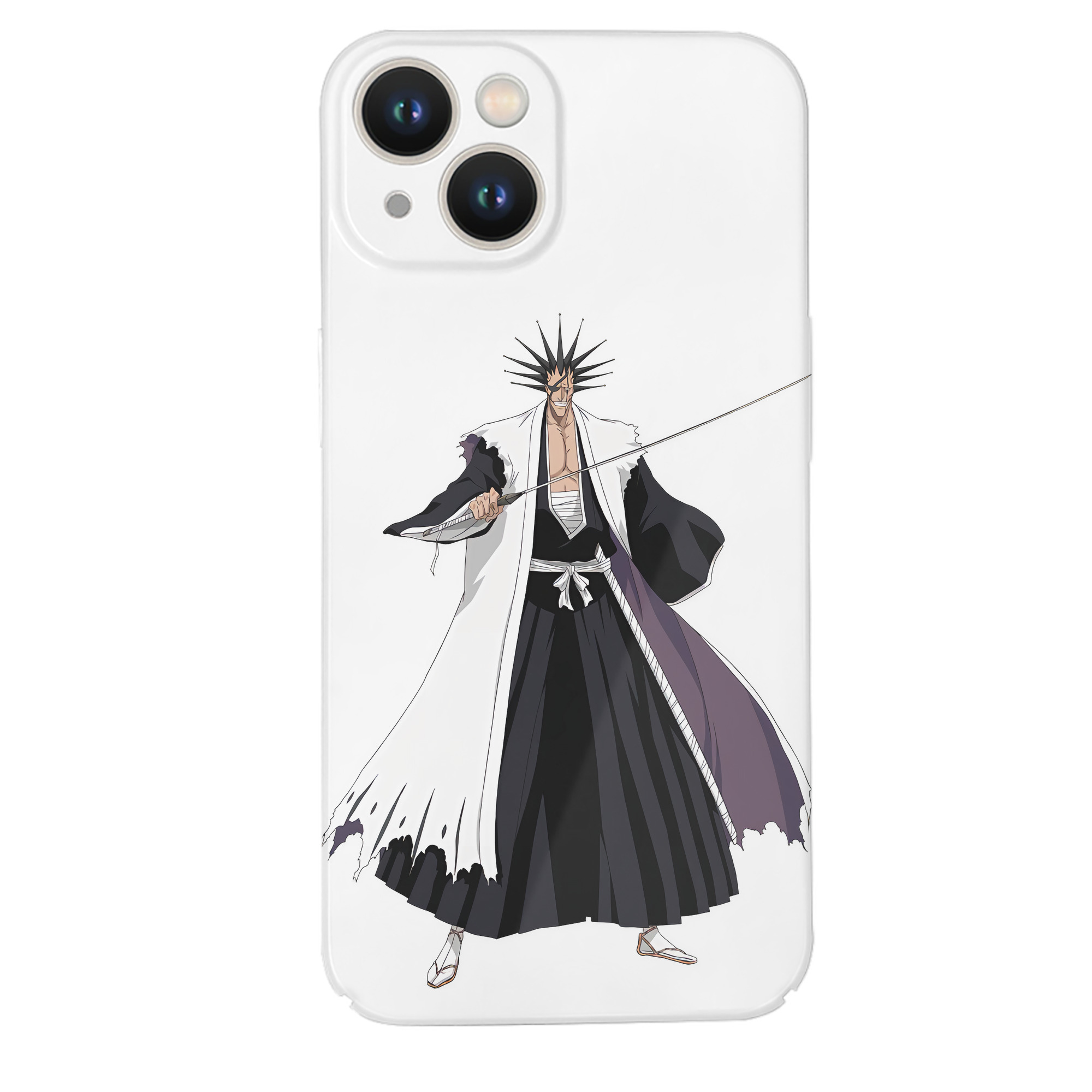 （画像用） ブリーチ ざらき けんぱち BLEACH Zaraki Kenpachi 【iPhone 14シリーズ対応】ハードケース