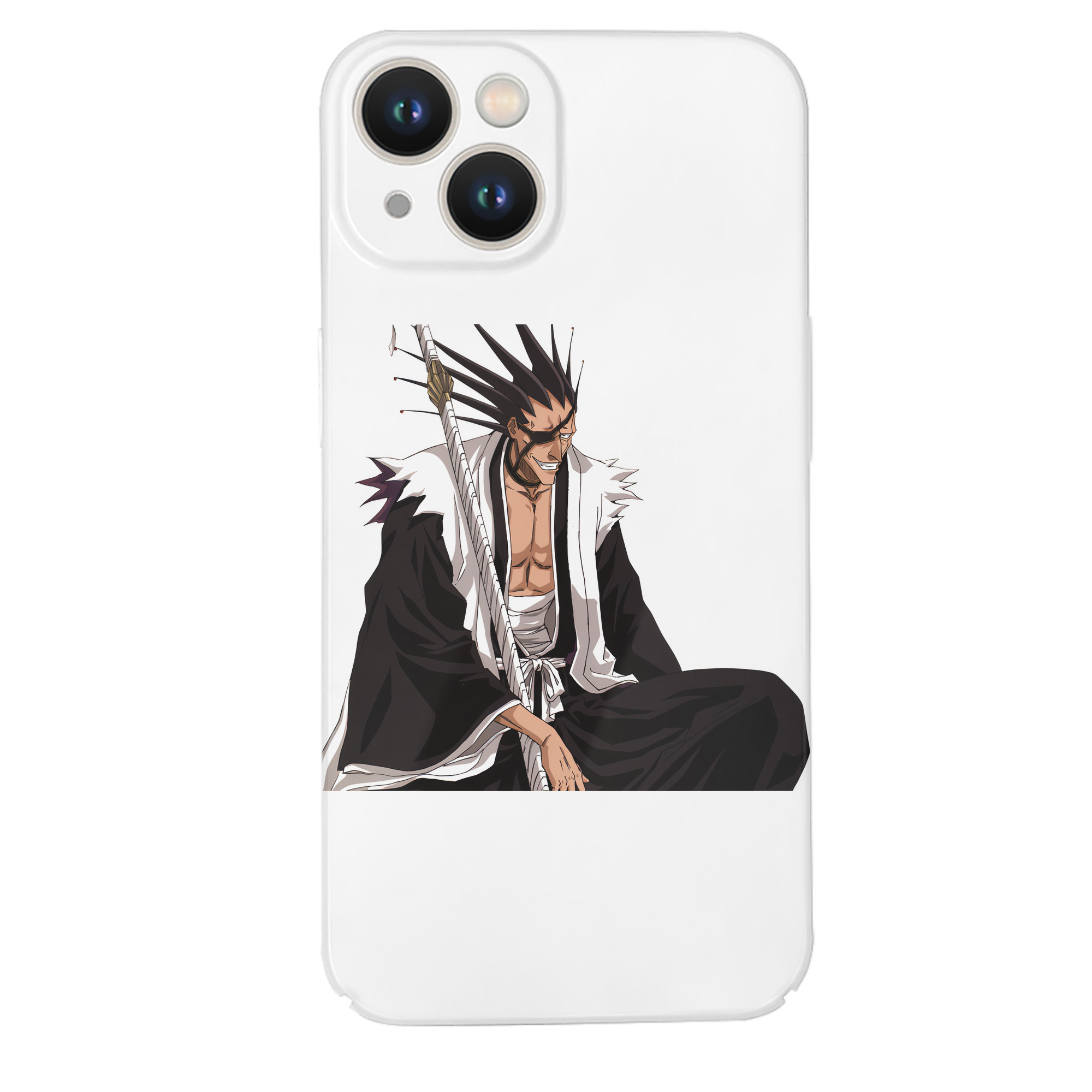 （画像用） ブリーチ ざらき けんぱち BLEACH Zaraki Kenpachi 【iPhone 14シリーズ対応】ハードケース