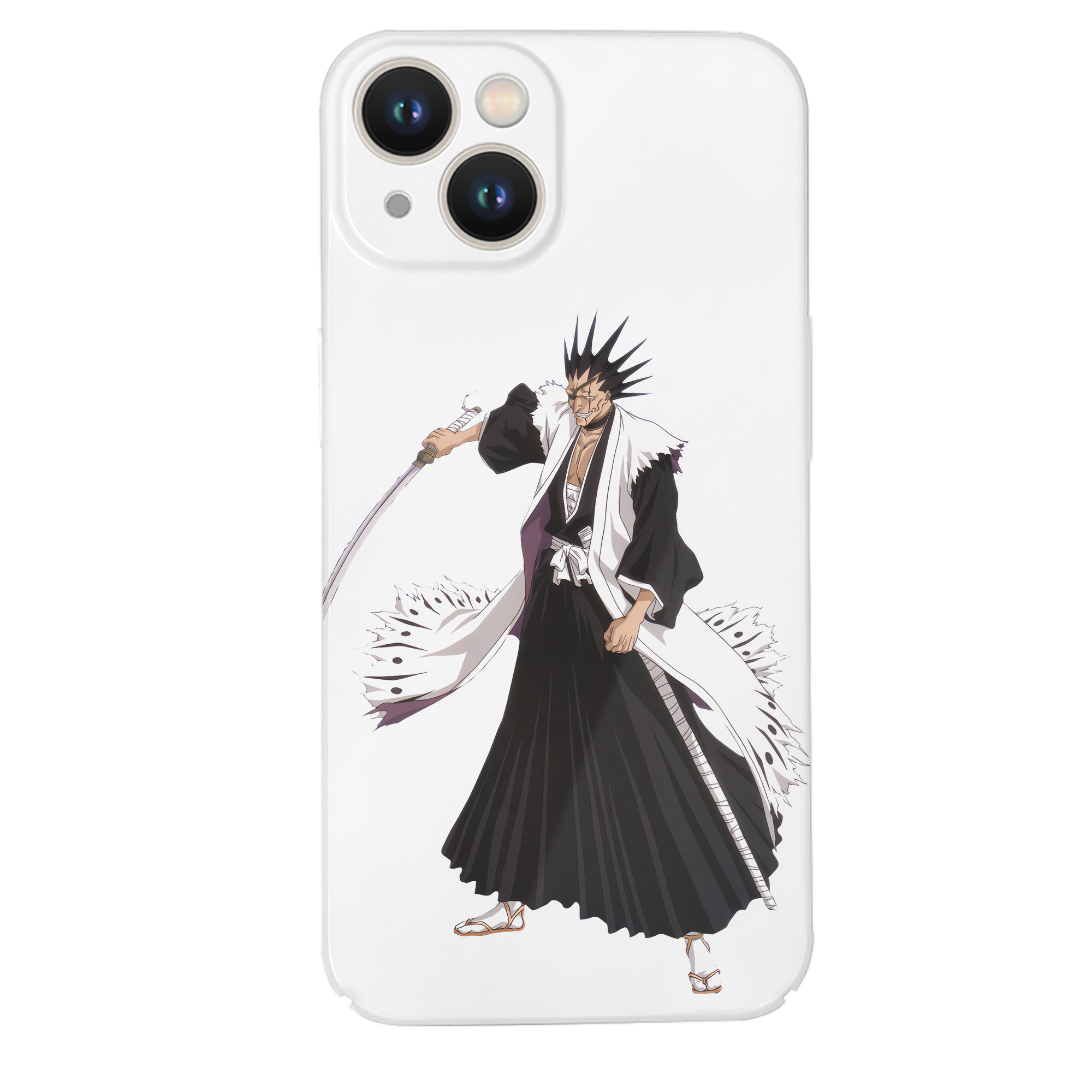（画像用） ブリーチ ざらき けんぱち BLEACH Zaraki Kenpachi 【iPhone 14シリーズ対応】ハードケース