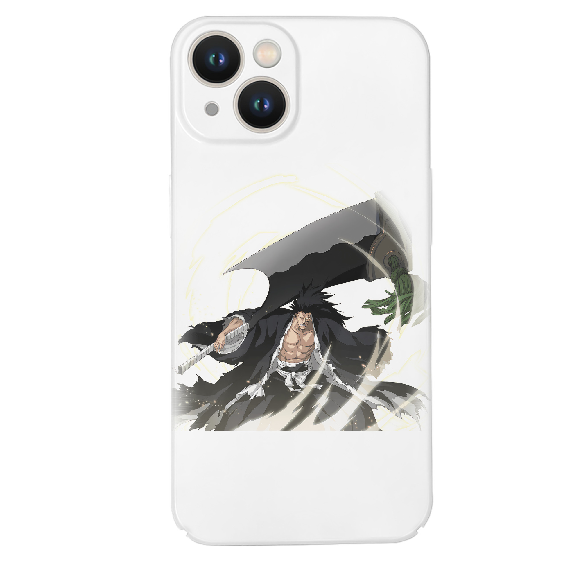 （画像用） ブリーチ ざらき けんぱち BLEACH Zaraki Kenpachi 【iPhone 14シリーズ対応】ハードケース