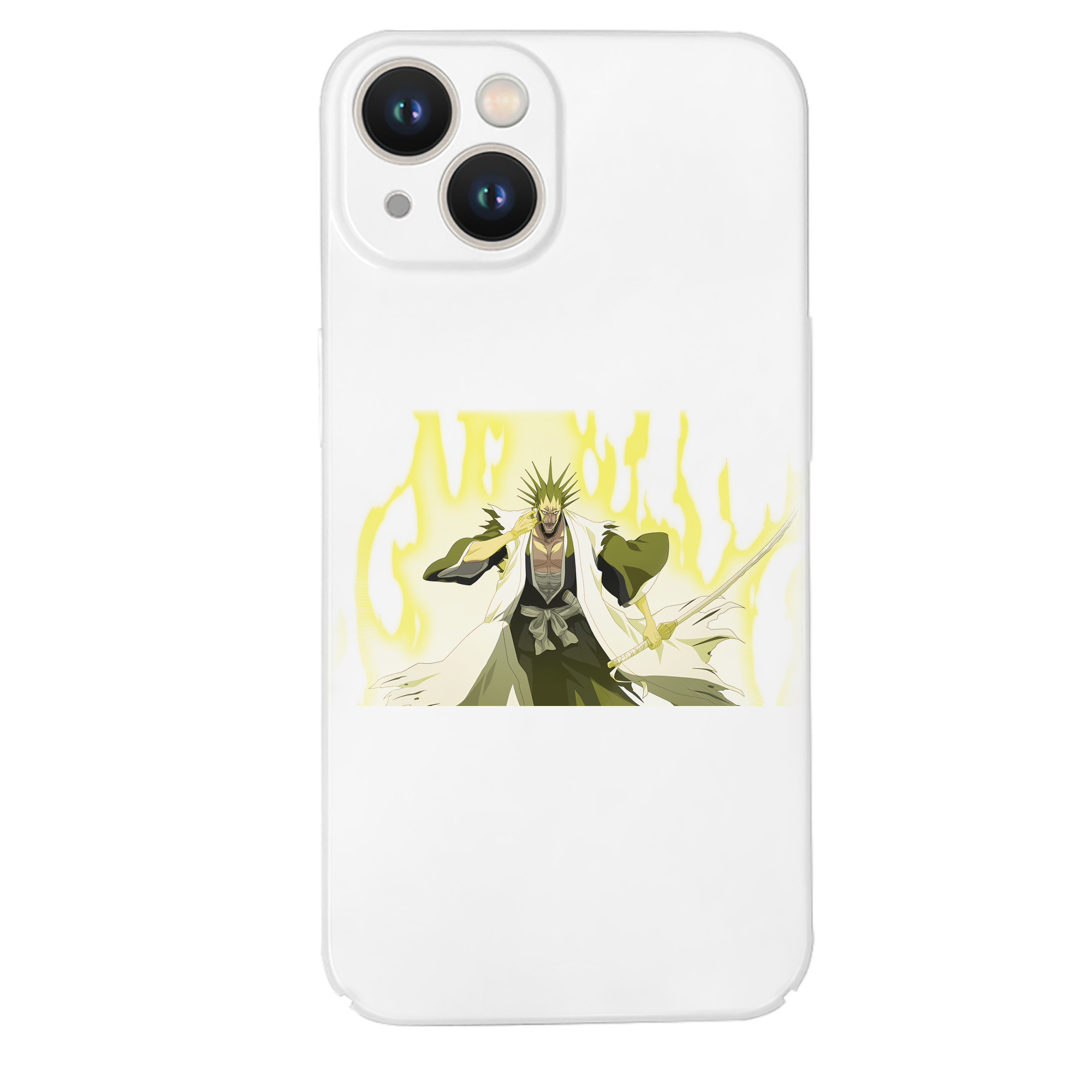（画像用） ブリーチ ざらき けんぱち BLEACH Zaraki Kenpachi 【iPhone 14シリーズ対応】ハードケース
