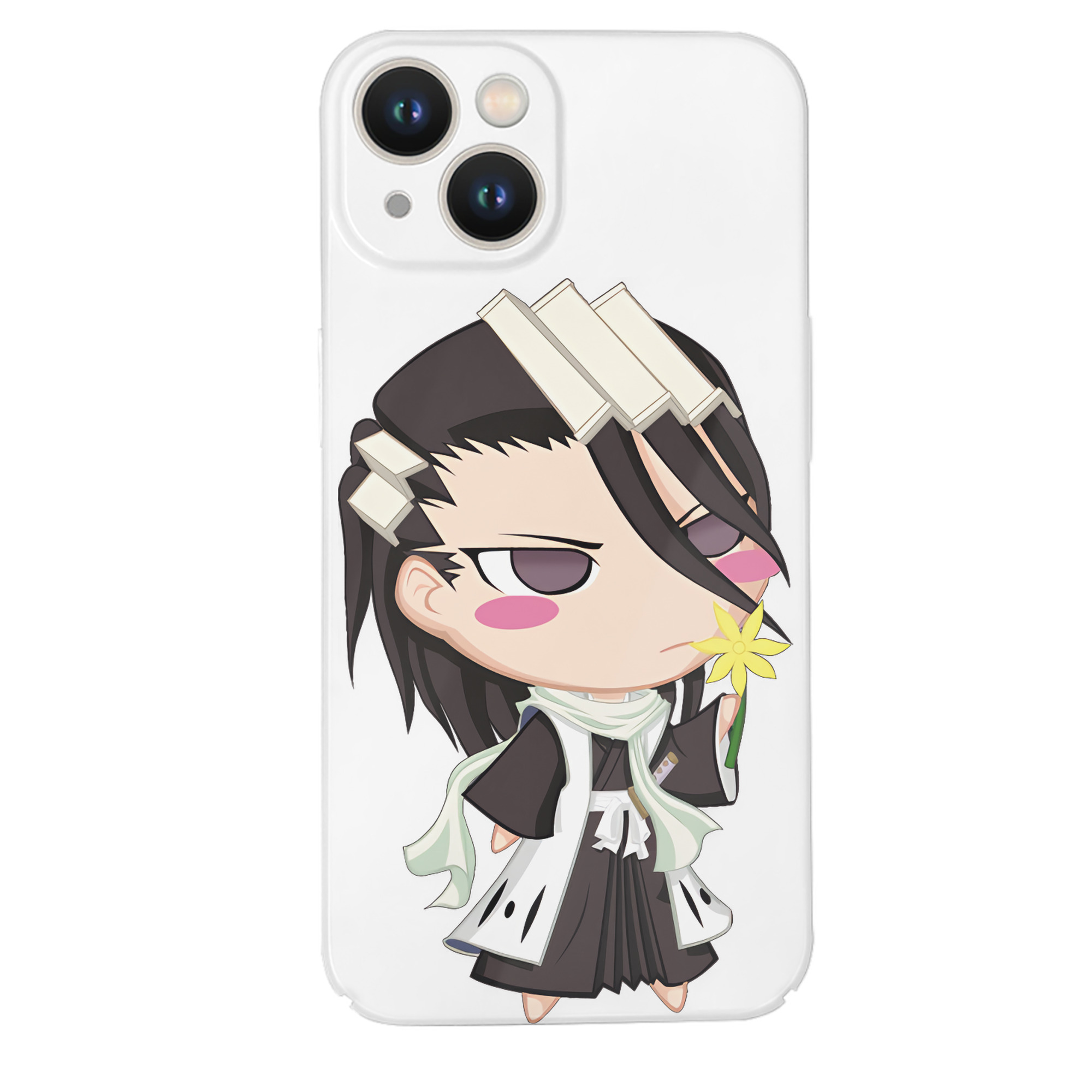 （画像用） ブリーチ くちき びゃくや BLEACH Kuchiki Byakuya 【iPhone 14シリーズ対応】ハードケース