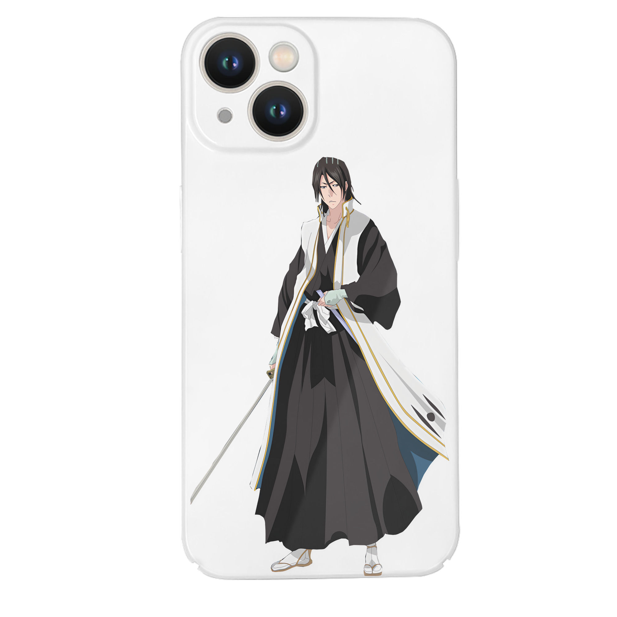 （画像用） ブリーチ くちき びゃくや BLEACH Kuchiki Byakuya 【iPhone 14シリーズ対応】ハードケース