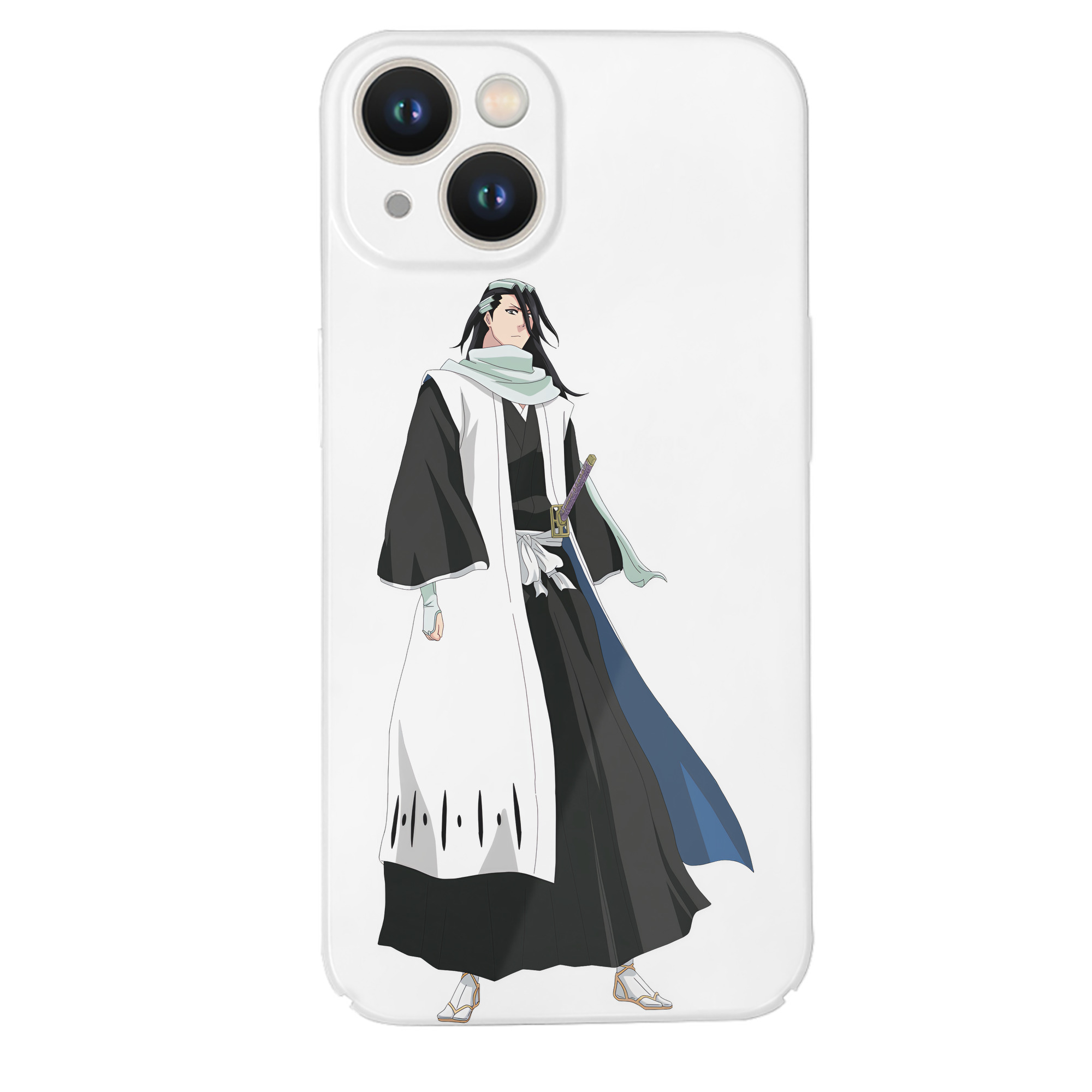 （画像用） ブリーチ くちき びゃくや BLEACH Kuchiki Byakuya 【iPhone 14シリーズ対応】ハードケース