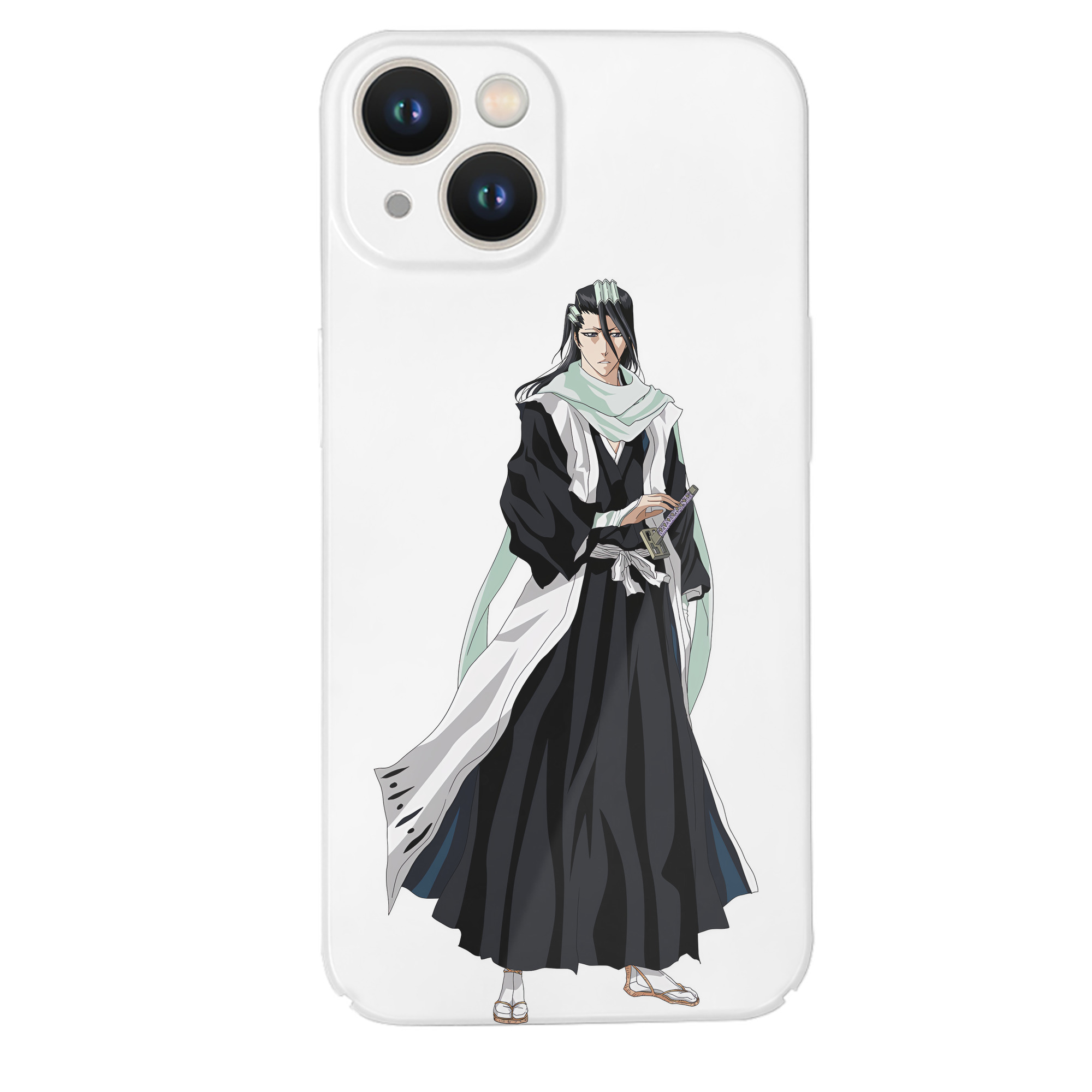 （画像用） ブリーチ くちき びゃくや BLEACH Kuchiki Byakuya 【iPhone 14シリーズ対応】ハードケース