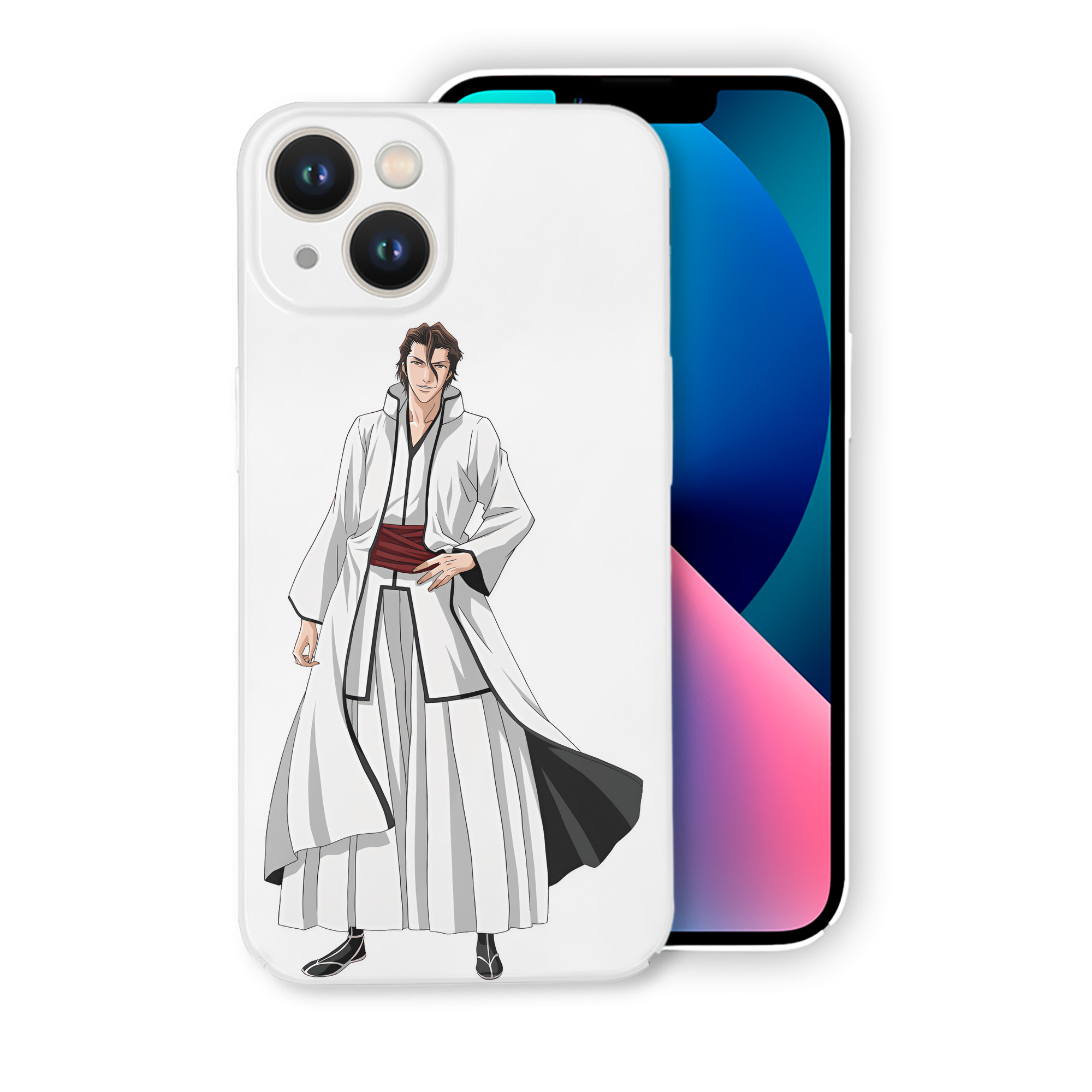 （画像用） ブリーチ 藍染 惣右介（あいぜん そうすけ） BLEACH Aizen Sousuke 【iPhone 14シリーズ対応】ハードケース