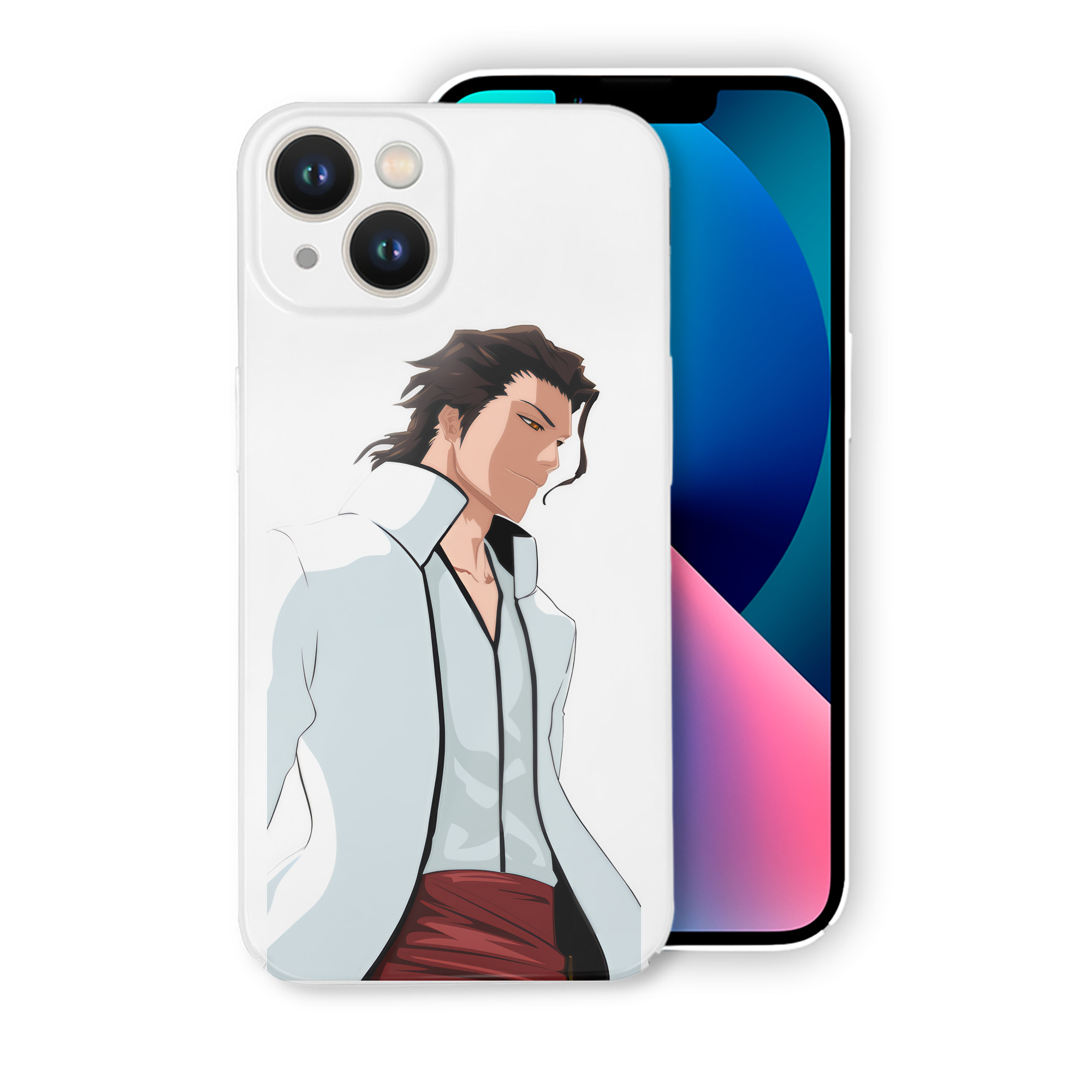 （画像用） ブリーチ 藍染 惣右介（あいぜん そうすけ） BLEACH Aizen Sousuke 【iPhone 14シリーズ対応】ハードケース