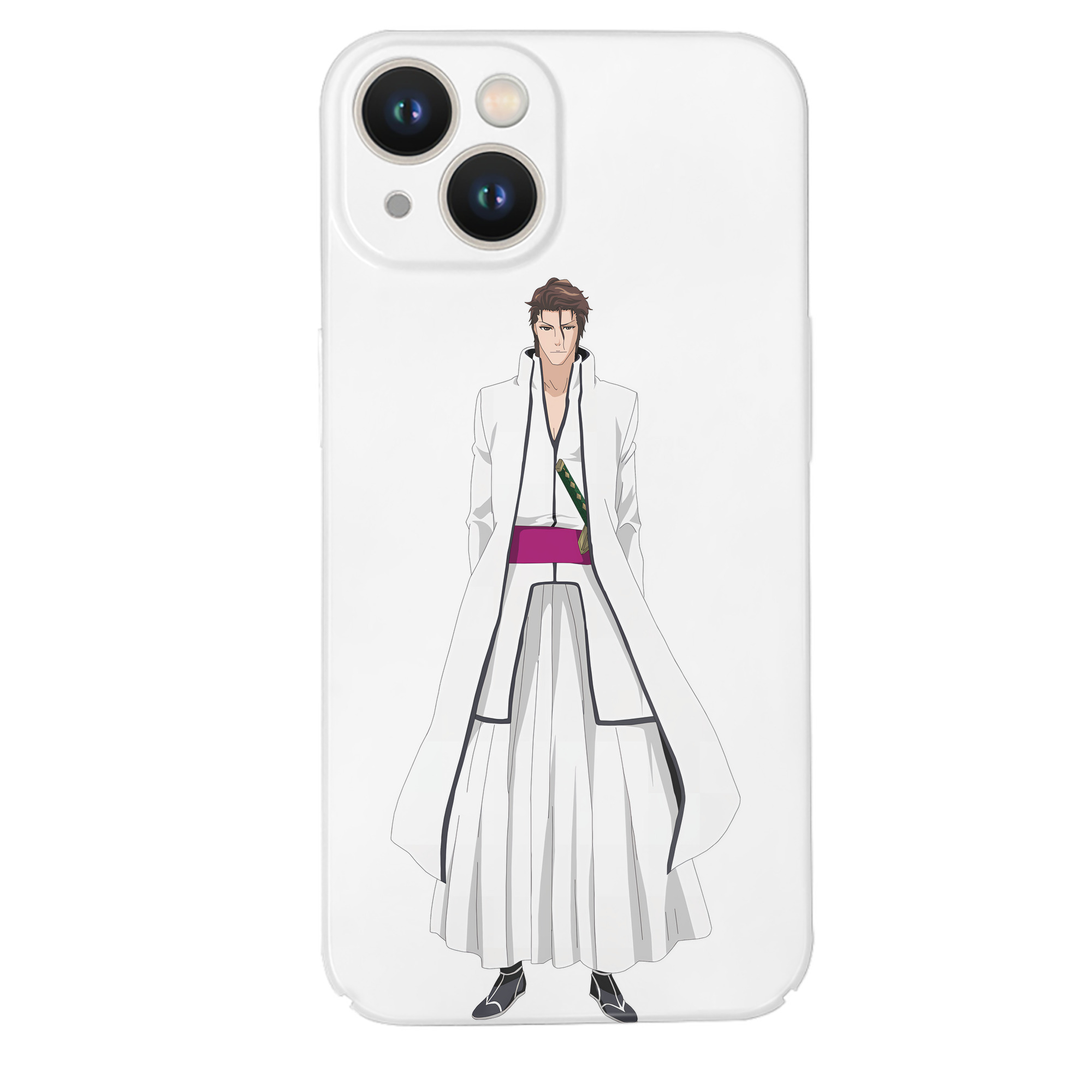 （画像用） ブリーチ 藍染 惣右介（あいぜん そうすけ） BLEACH Aizen Sousuke 【iPhone 14シリーズ対応】ハードケース