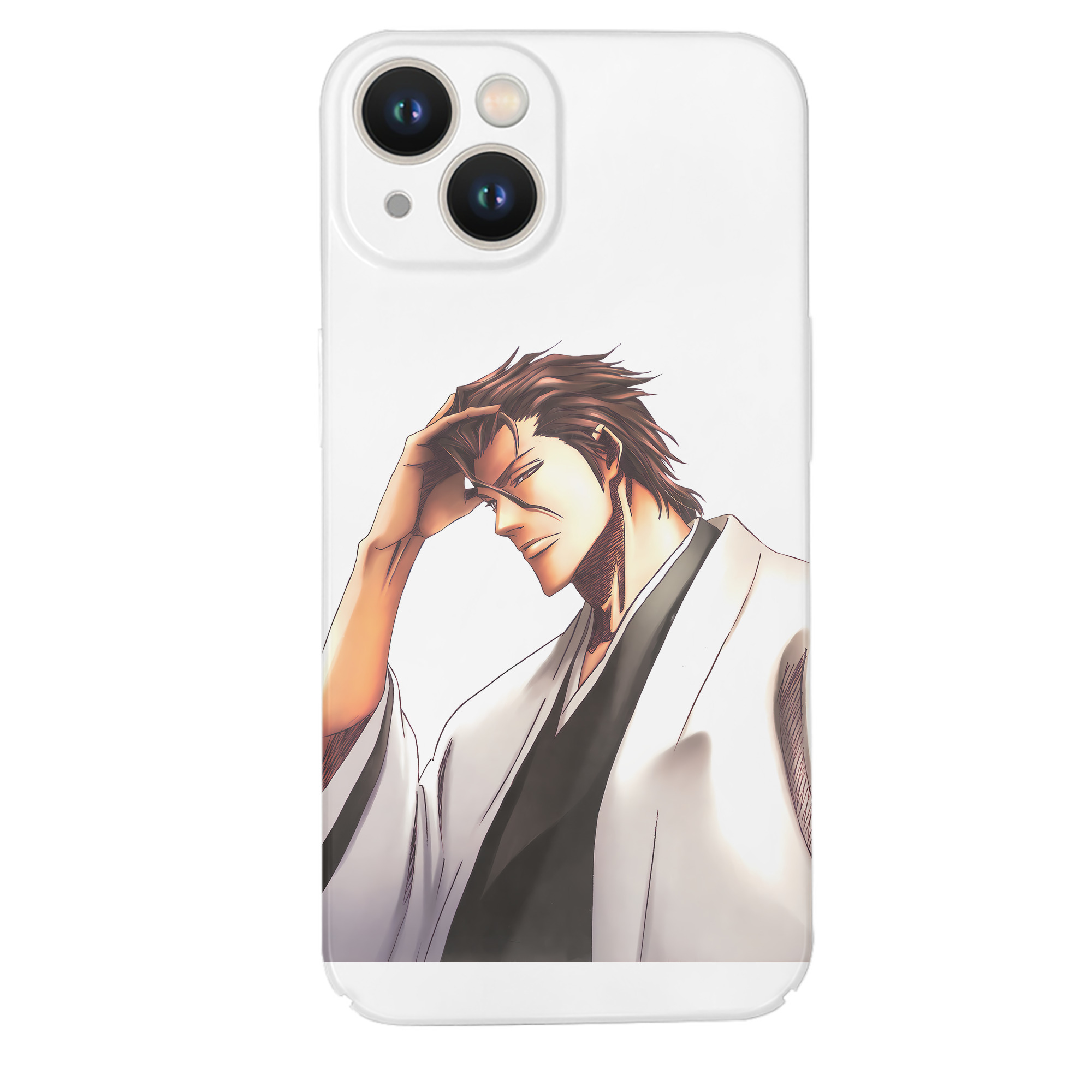 （画像用） ブリーチ 藍染 惣右介（あいぜん そうすけ） BLEACH Aizen Sousuke 【iPhone 14シリーズ対応】ハードケース