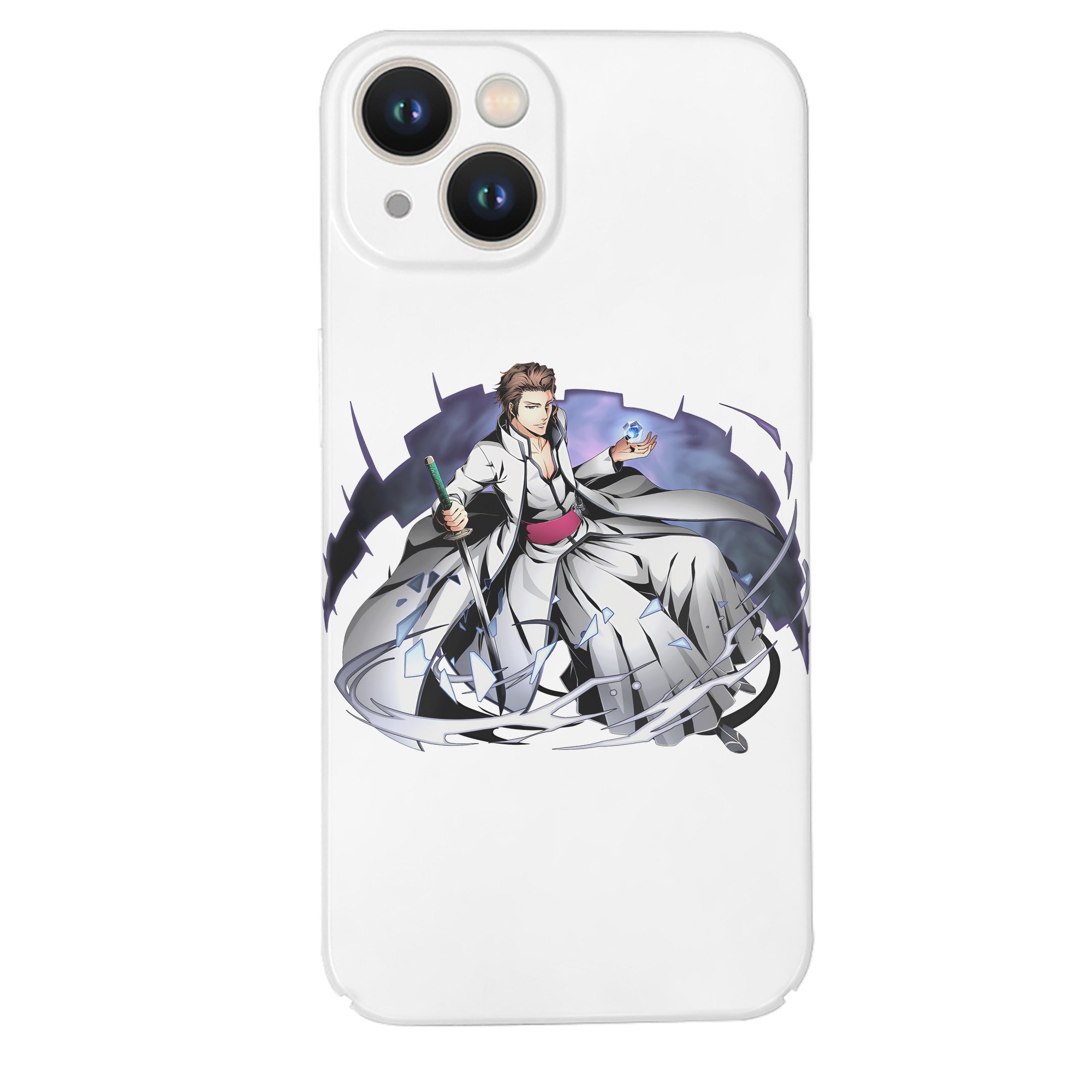 （画像用） ブリーチ 藍染 惣右介（あいぜん そうすけ） BLEACH Aizen Sousuke 【iPhone 14シリーズ対応】ハードケース
