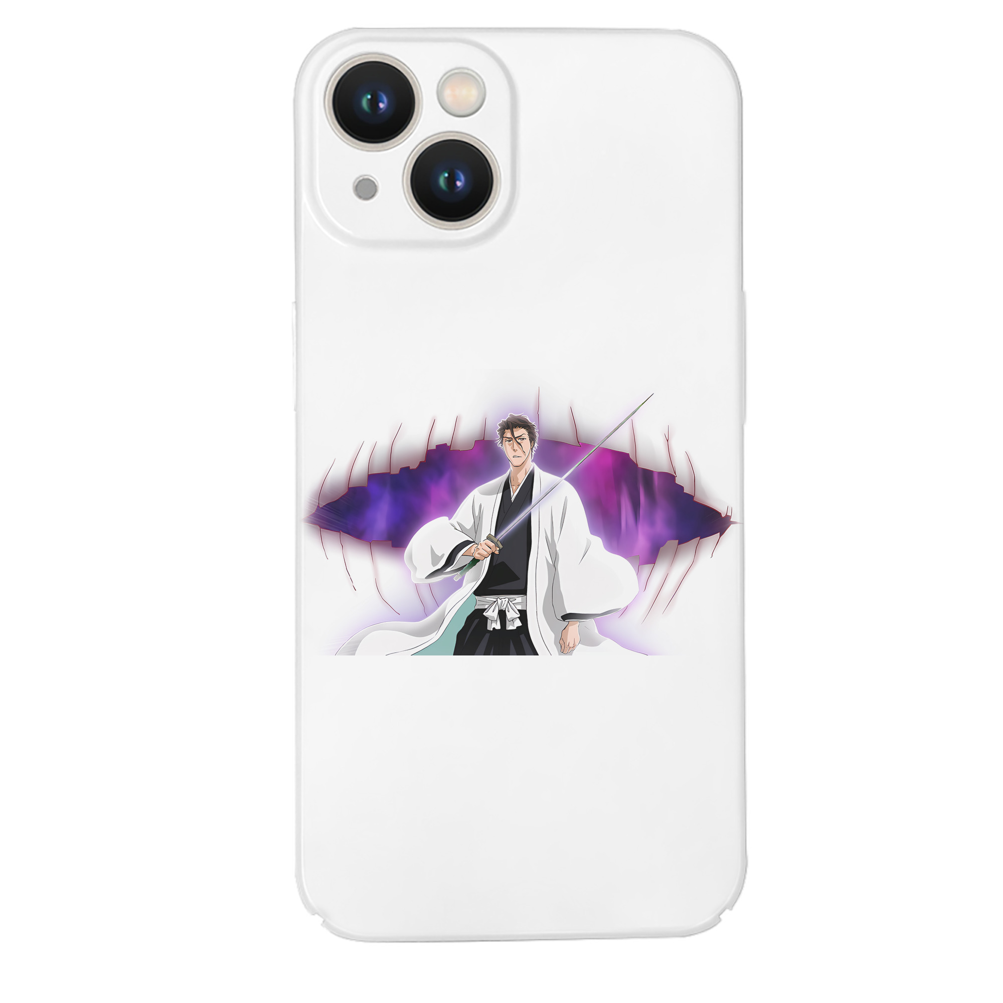 （画像用） ブリーチ 藍染 惣右介（あいぜん そうすけ） BLEACH Aizen Sousuke 【iPhone 14シリーズ対応】ハードケース
