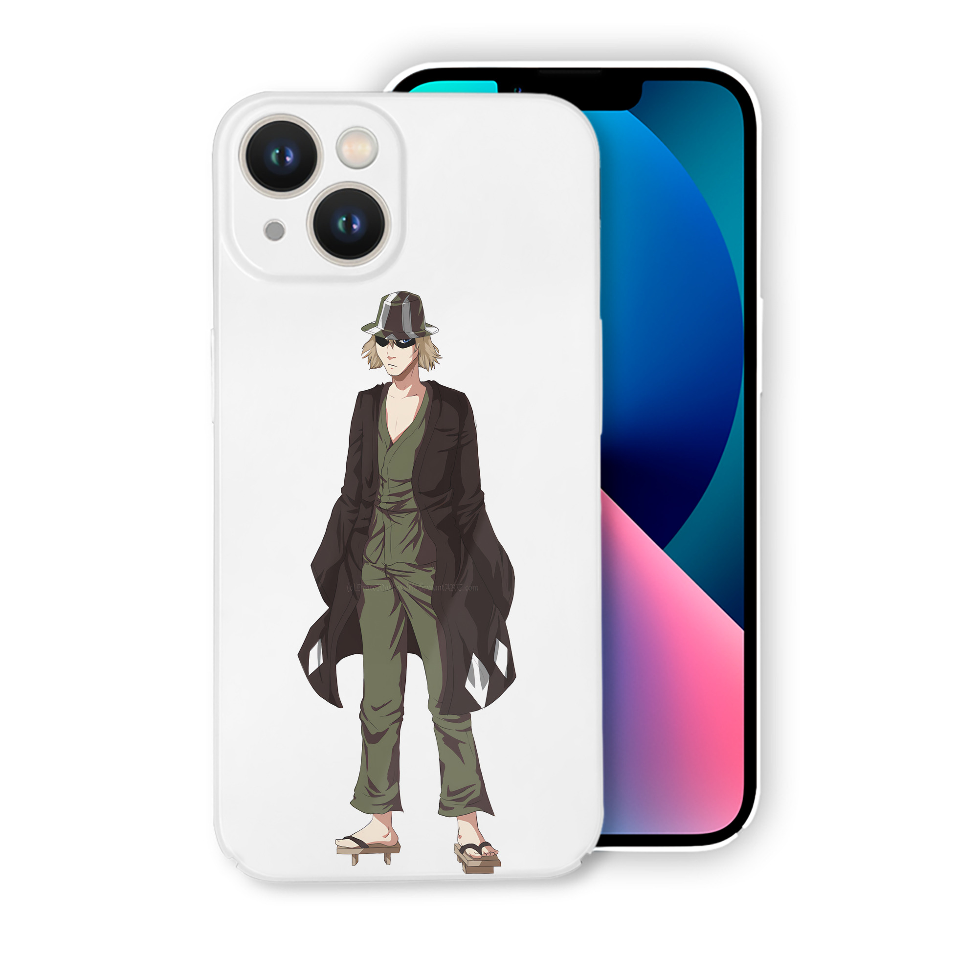 （画像用） "ブリーチ 浦原 喜助（うらはら きすけ） BLEACH Urahara Kisuke " 【iPhone 14シリーズ対応】ハードケース
