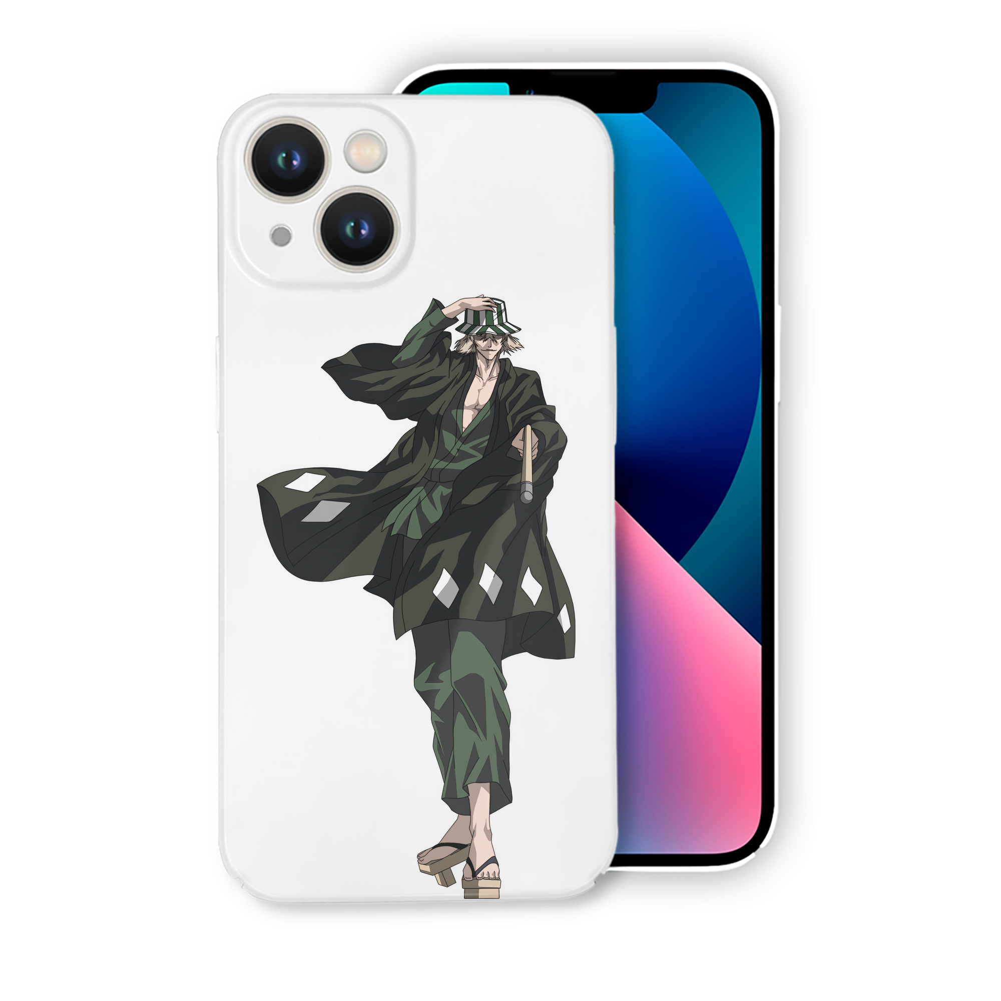 （画像用） "ブリーチ 浦原 喜助（うらはら きすけ） BLEACH Urahara Kisuke " 【iPhone 14シリーズ対応】ハードケース