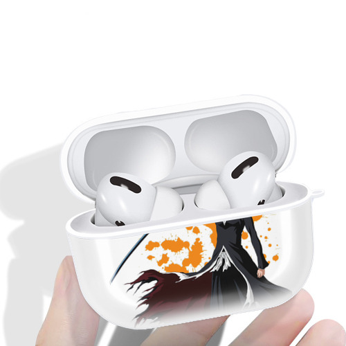 ブリーチ 黒崎一護（くろさき いちご）BLEACH Kurosaki Ichigo 【AirPods Pro用】ハードシェル保護ケース 耐衝撃・防指紋・カラビナ付き商品仕様