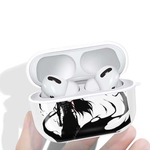 ブリーチ 黒崎一護（くろさき いちご）BLEACH Kurosaki Ichigo 【AirPods Pro用】ハードシェル保護ケース 耐衝撃・防指紋・カラビナ付き商品仕様