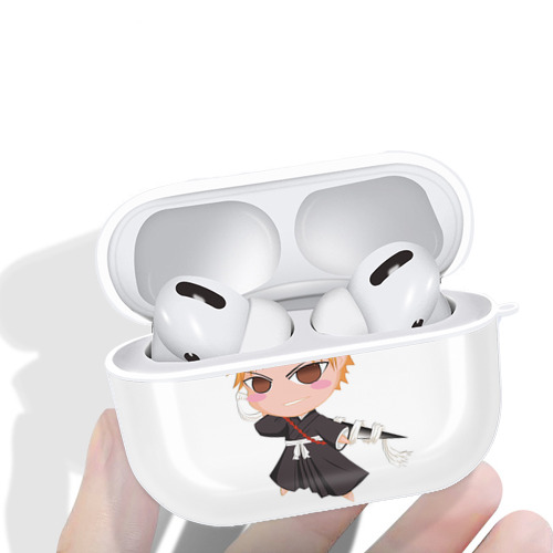 ブリーチ 黒崎一護（くろさき いちご）BLEACH Kurosaki Ichigo 【AirPods Pro用】ハードシェル保護ケース 耐衝撃・防指紋・カラビナ付き商品仕様