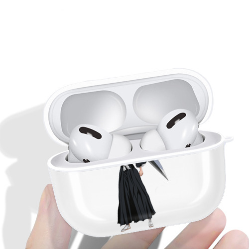 ブリーチ 黒崎一護（くろさき いちご）BLEACH Kurosaki Ichigo 【AirPods Pro用】ハードシェル保護ケース 耐衝撃・防指紋・カラビナ付き商品仕様