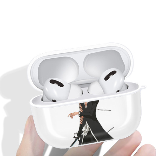 ブリーチ 黒崎一護（くろさき いちご）BLEACH Kurosaki Ichigo 【AirPods Pro用】ハードシェル保護ケース 耐衝撃・防指紋・カラビナ付き商品仕様