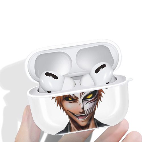 ブリーチ 黒崎一護（くろさき いちご）BLEACH Kurosaki Ichigo 【AirPods Pro用】ハードシェル保護ケース 耐衝撃・防指紋・カラビナ付き商品仕様