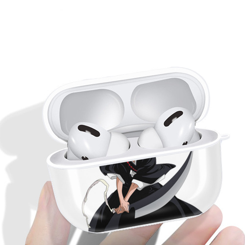 ブリーチ 黒崎一護（くろさき いちご）BLEACH Kurosaki Ichigo 【AirPods Pro用】ハードシェル保護ケース 耐衝撃・防指紋・カラビナ付き商品仕様