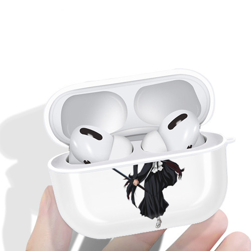 ブリーチ 黒崎一護（くろさき いちご）BLEACH Kurosaki Ichigo 【AirPods Pro用】ハードシェル保護ケース 耐衝撃・防指紋・カラビナ付き商品仕様