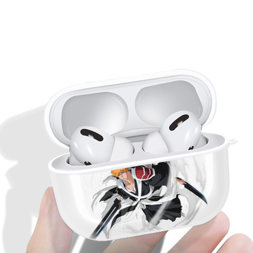 ブリーチ 黒崎一護（くろさき いちご）BLEACH Kurosaki Ichigo 【AirPods Pro用】ハードシェル保護ケース 耐衝撃・防指紋・カラビナ付き商品仕様